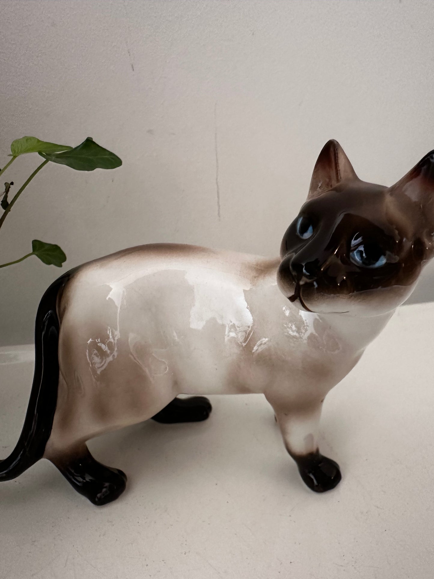 Italiaans porseleinen beeldje van een kat