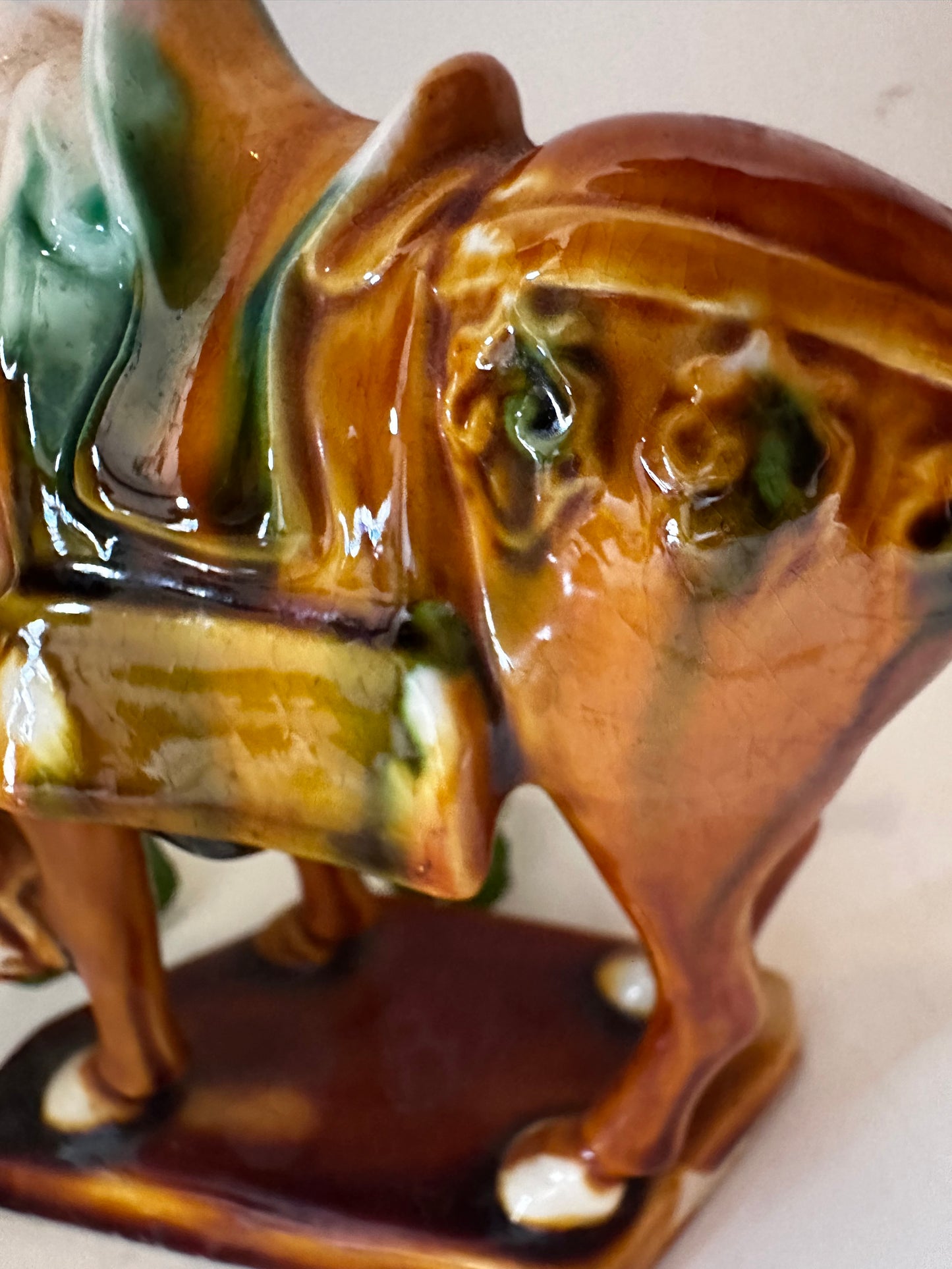 Vintage keramiek Japans paardje