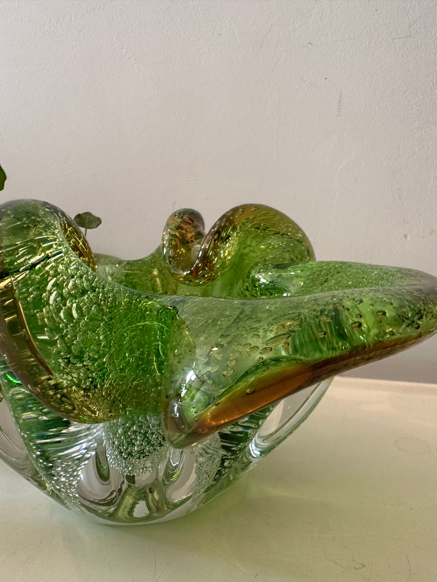 Zware Murano glazen schaal