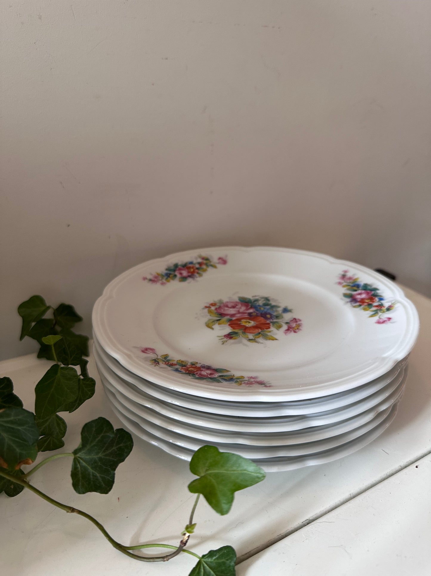 Gebaksbordjes porselein Heinrich Germany