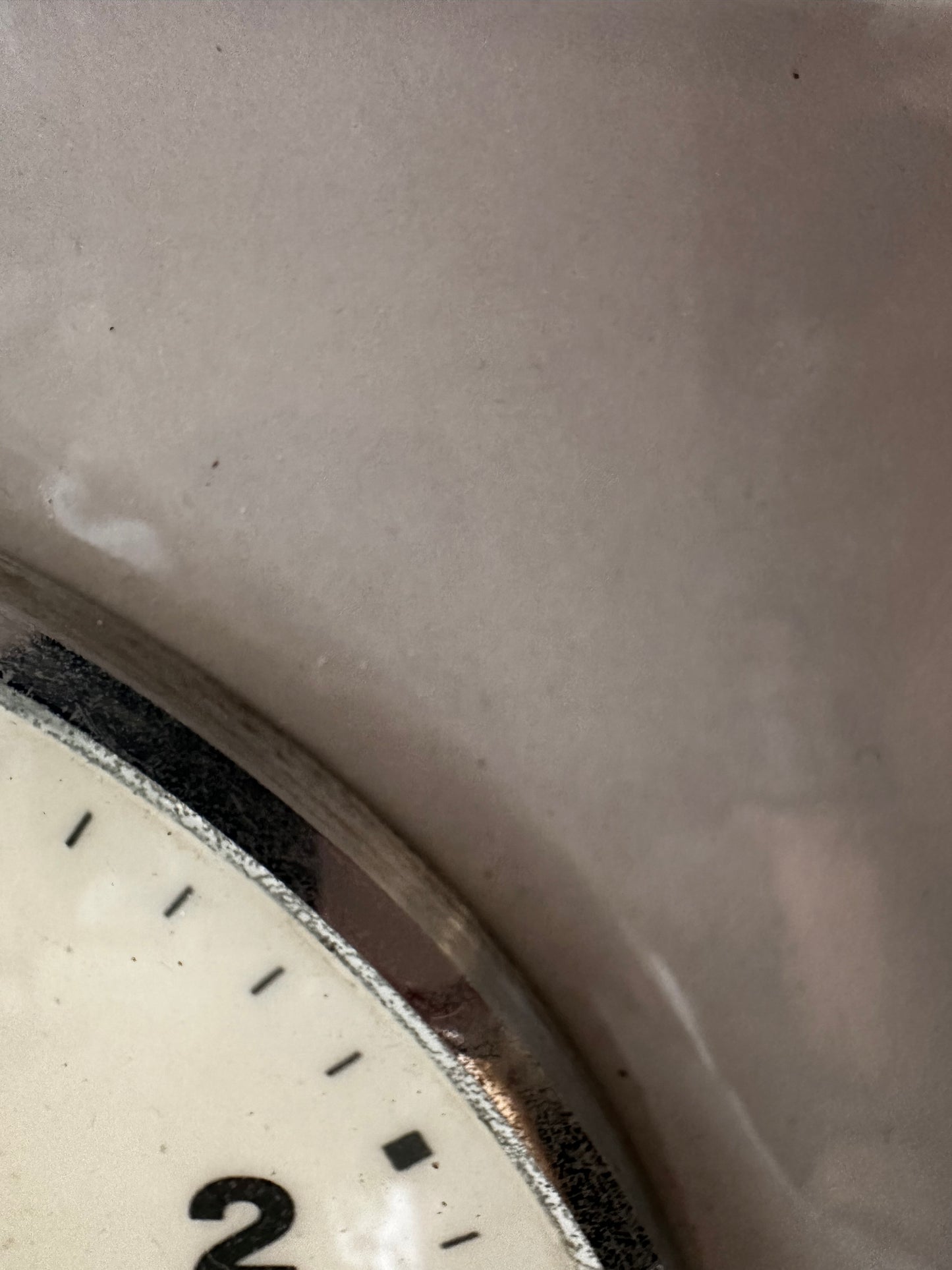 Junghaus jaren 60 keramische wandklok