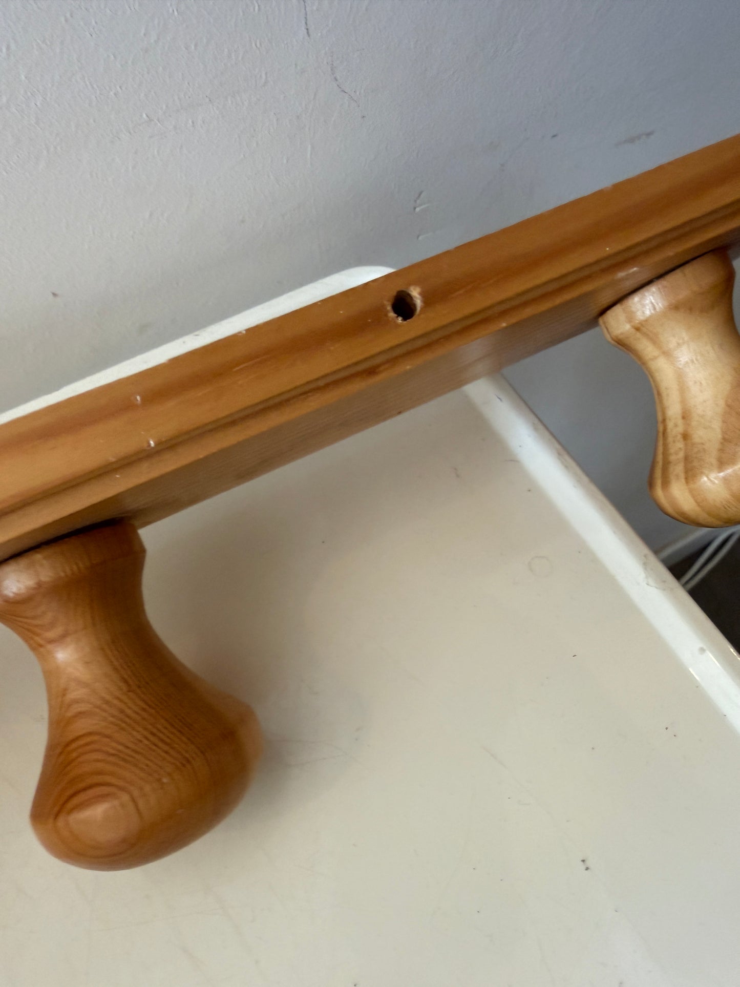 Houten kapstokje jaren 80
