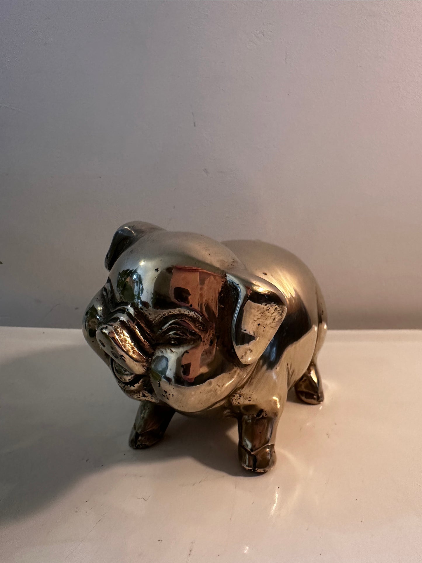 Messing vintage varkentje