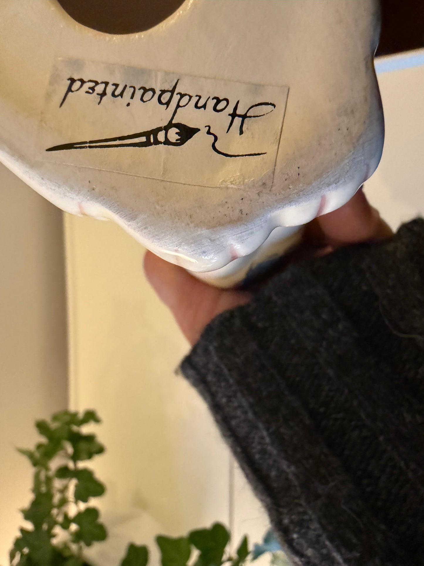 Keramieken handbeschilderde kat