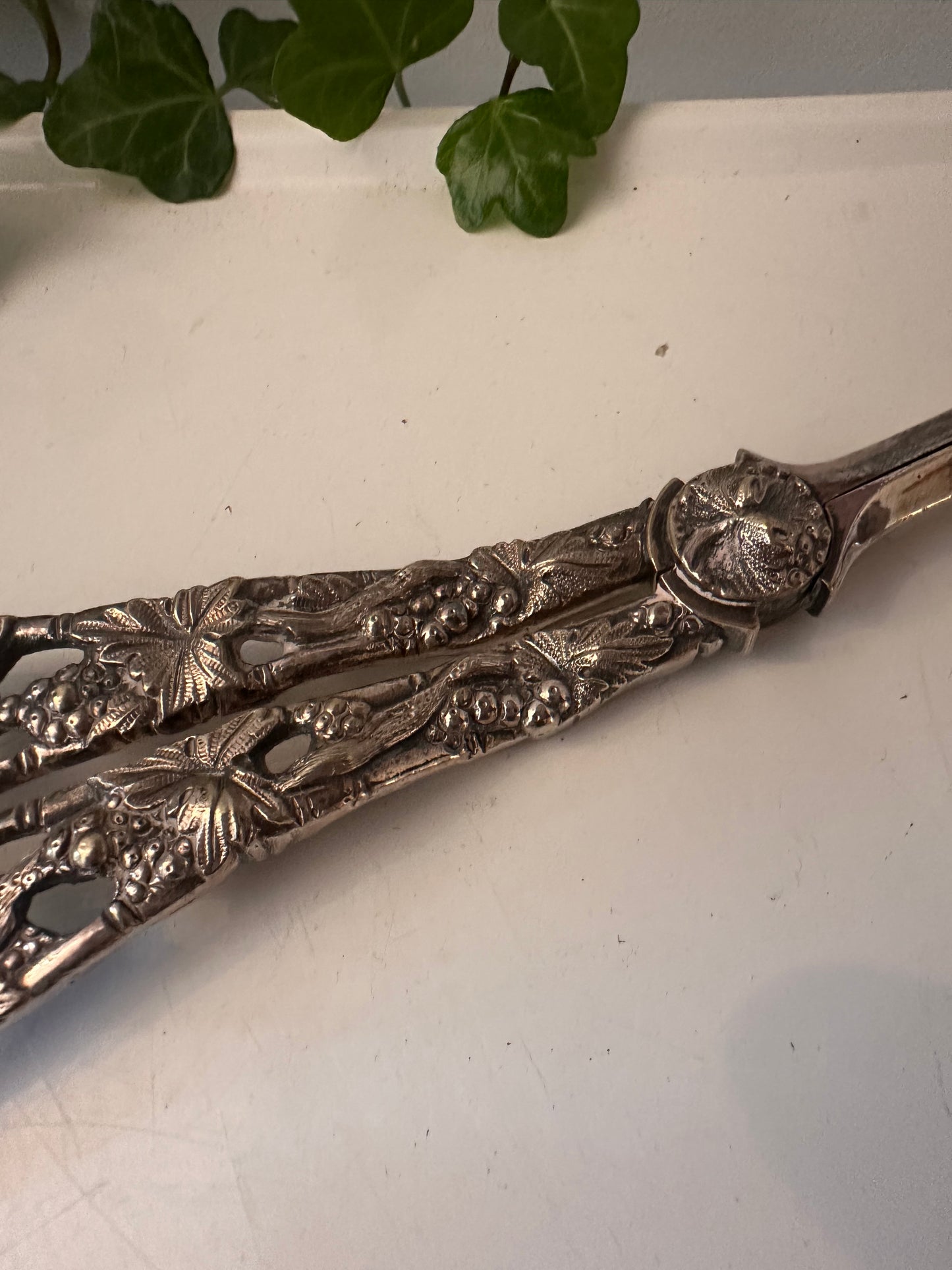 Serveertang jugendstil/ art nouveau