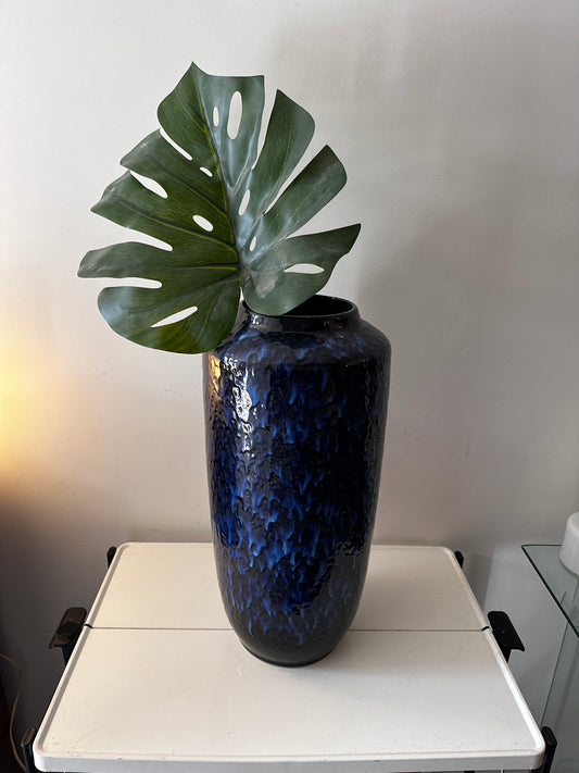 XXL West Germany vaas blauwtinten