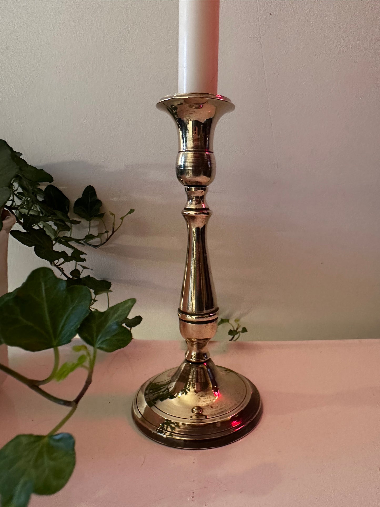 Messing vintage kandelaar