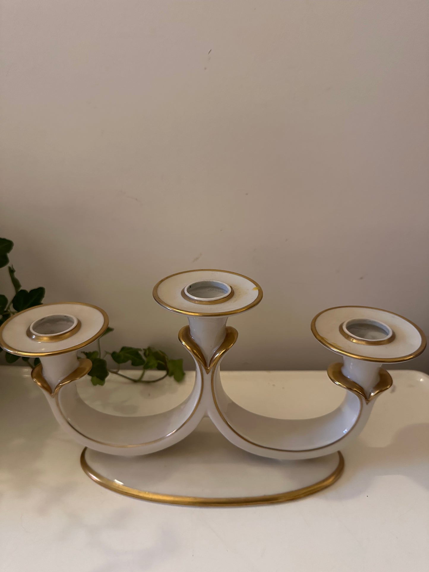 Eichenbach porseleinen kandelaar