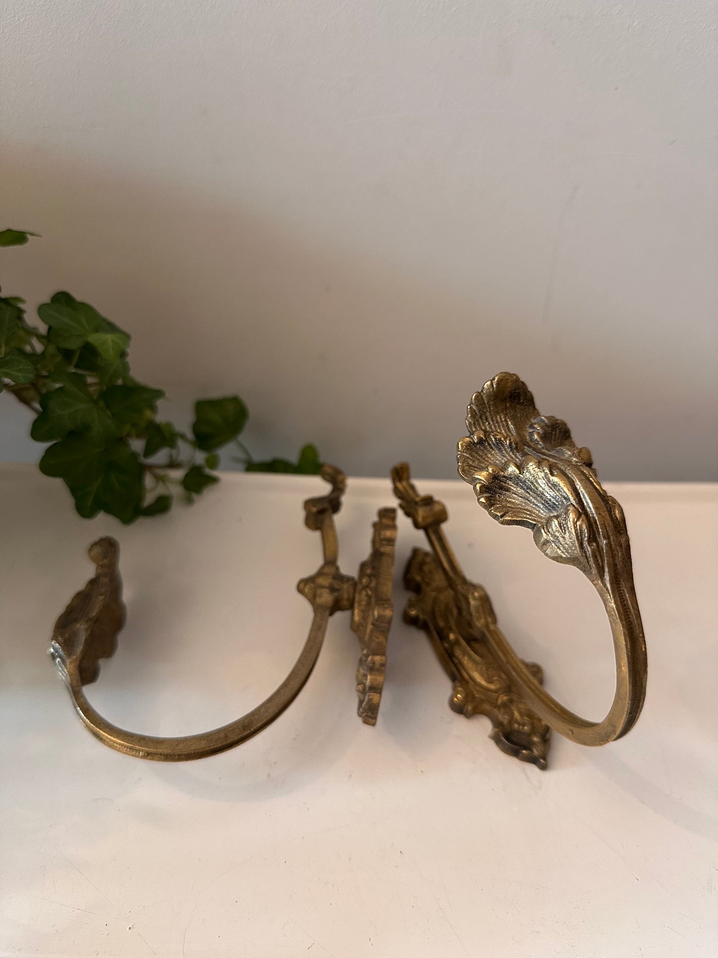 Messing wand haken prijs per stuk