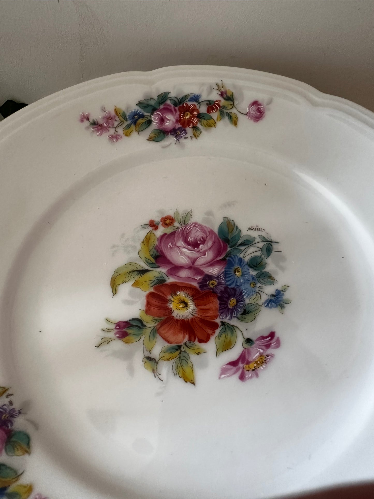 Gebaksbordjes porselein Heinrich Germany