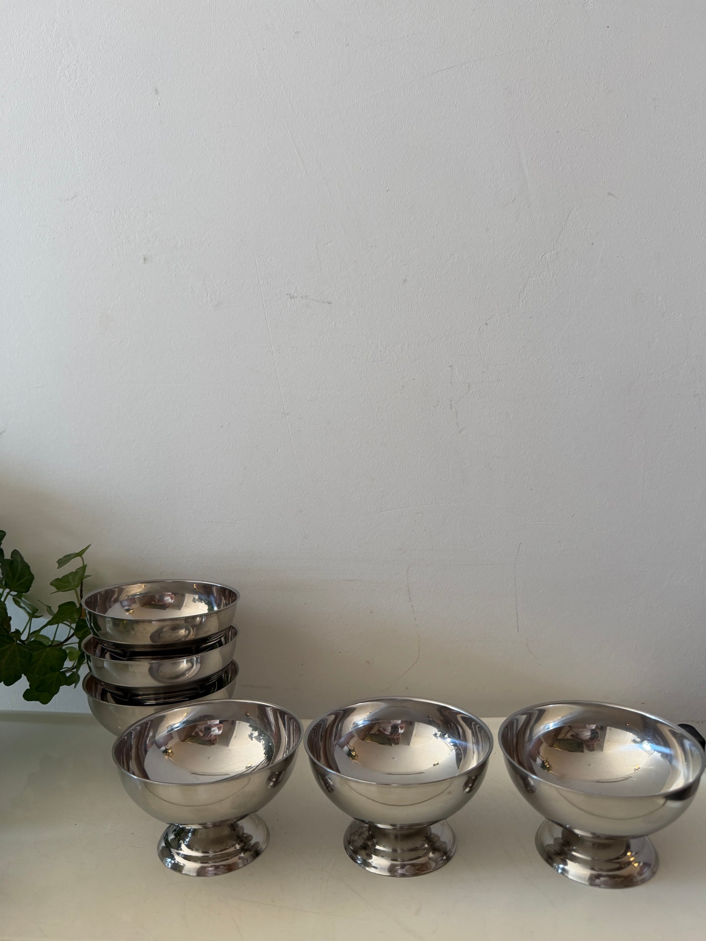 Set van 6 Chrome coupes