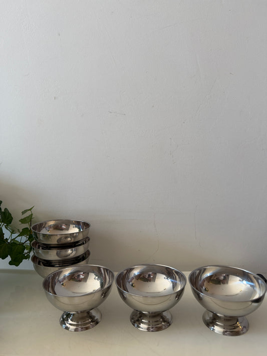 Set van 6 Chrome coupes