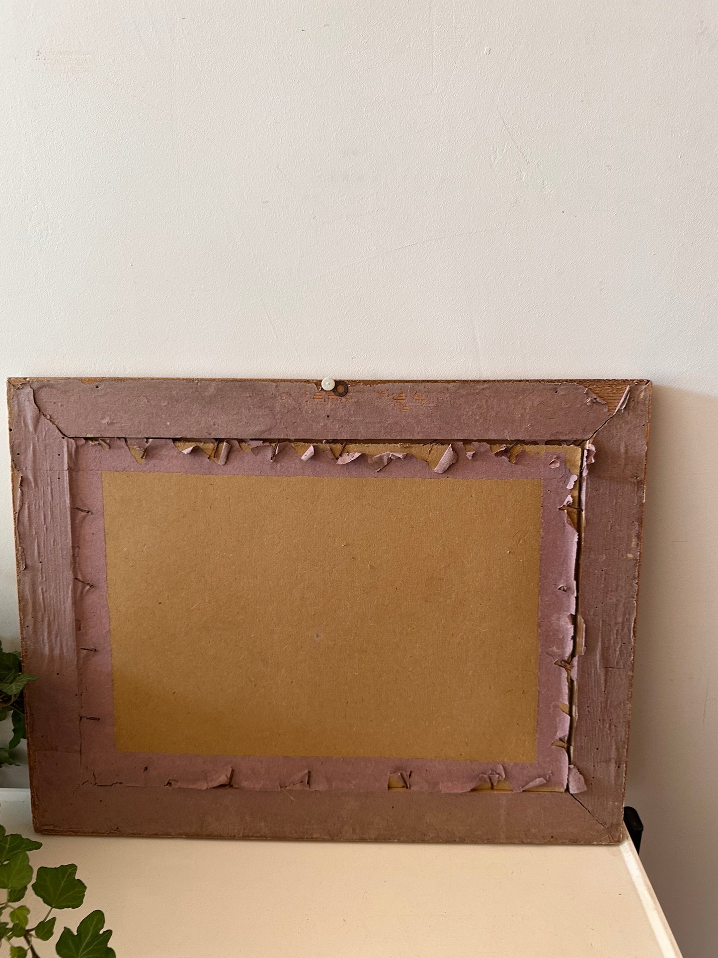 Brocante goudkleurige lijst