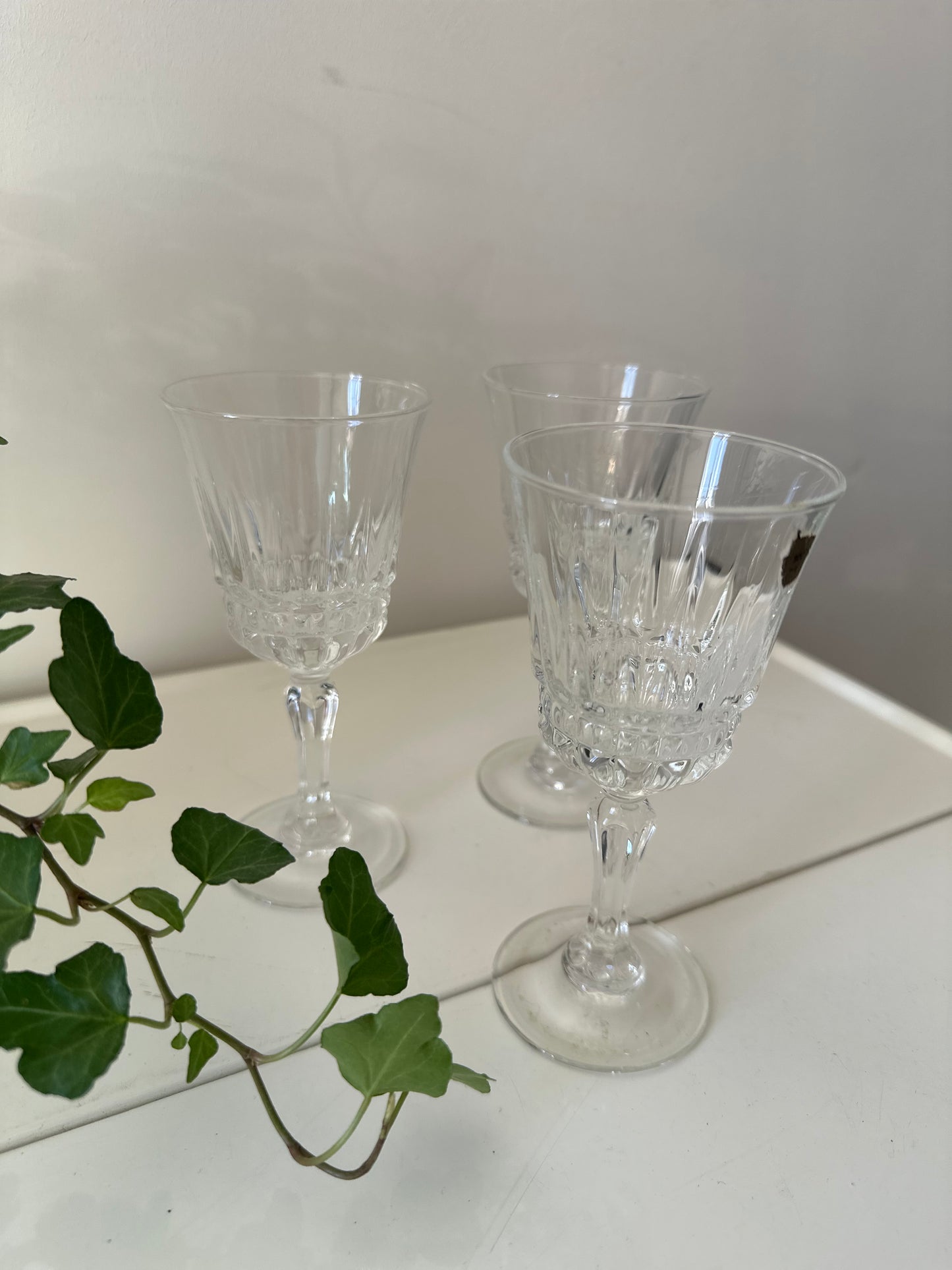 Cristal D’Argeus likeur glaasjes vintage