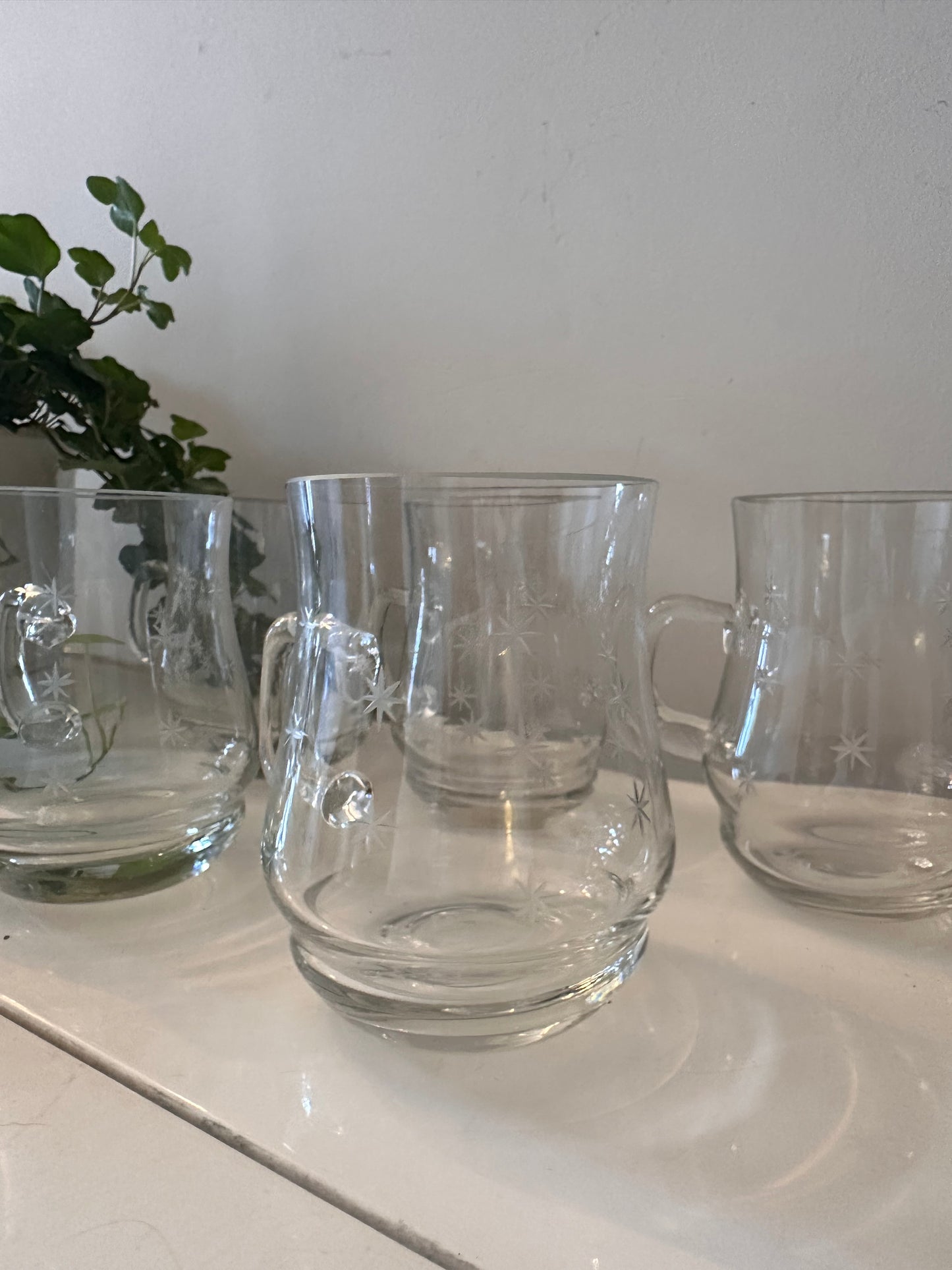 Set van 5 gluhwein glazen