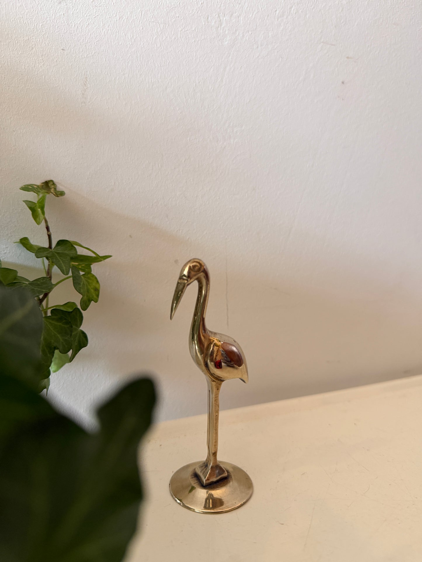 Messing flamingo