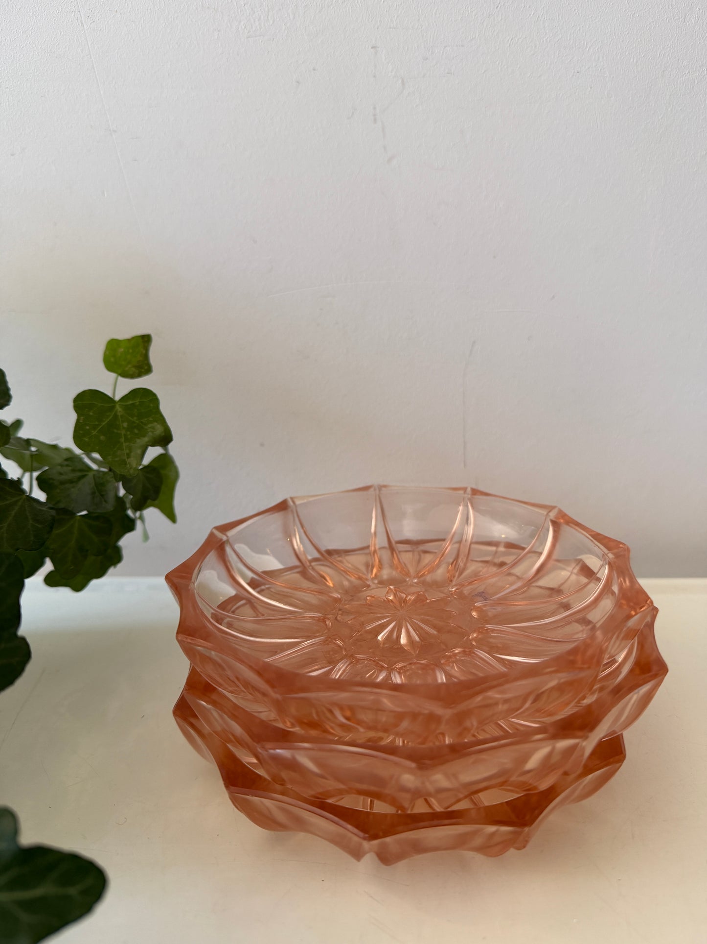 Set van 3 art deco schaaltjes