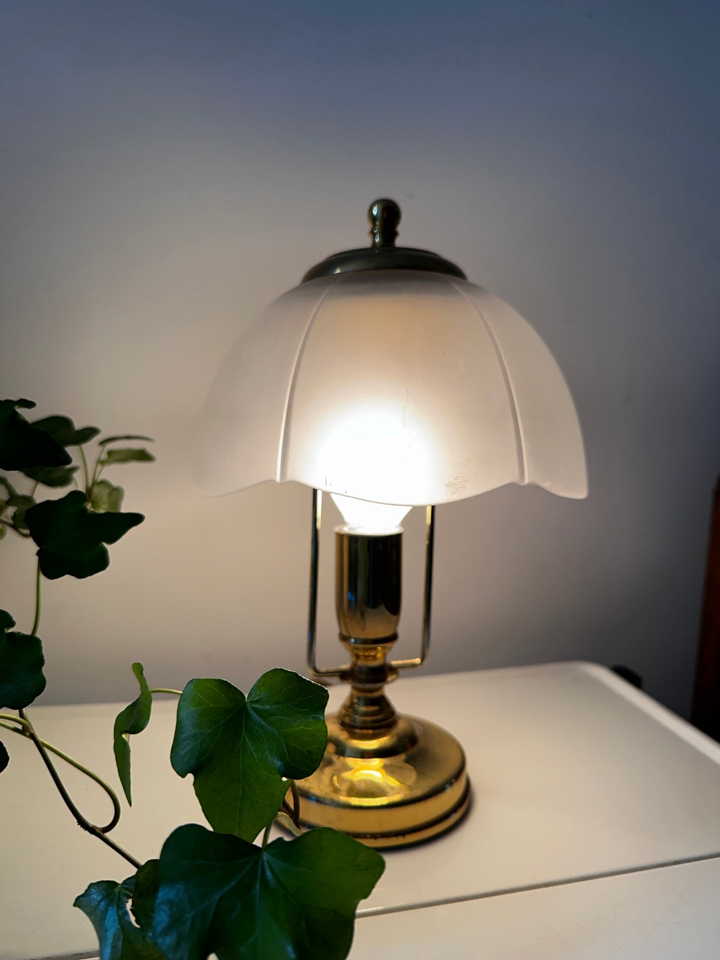 Mushroom vintage lamp Hollywood Regency
