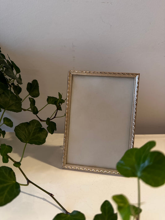 Vintage zilverkleurig lijstje