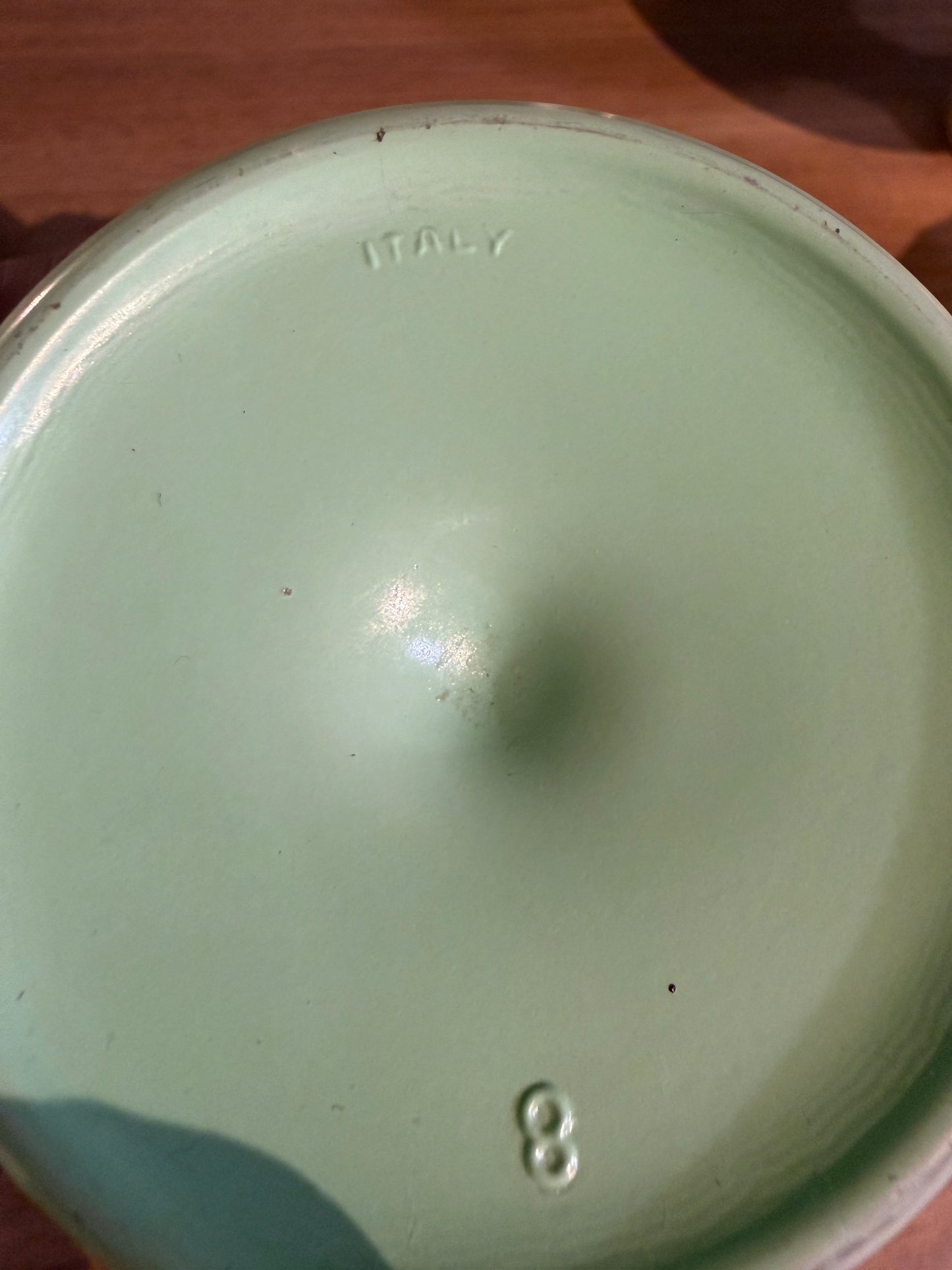 Set van 4 Italiaanse opaline coupes