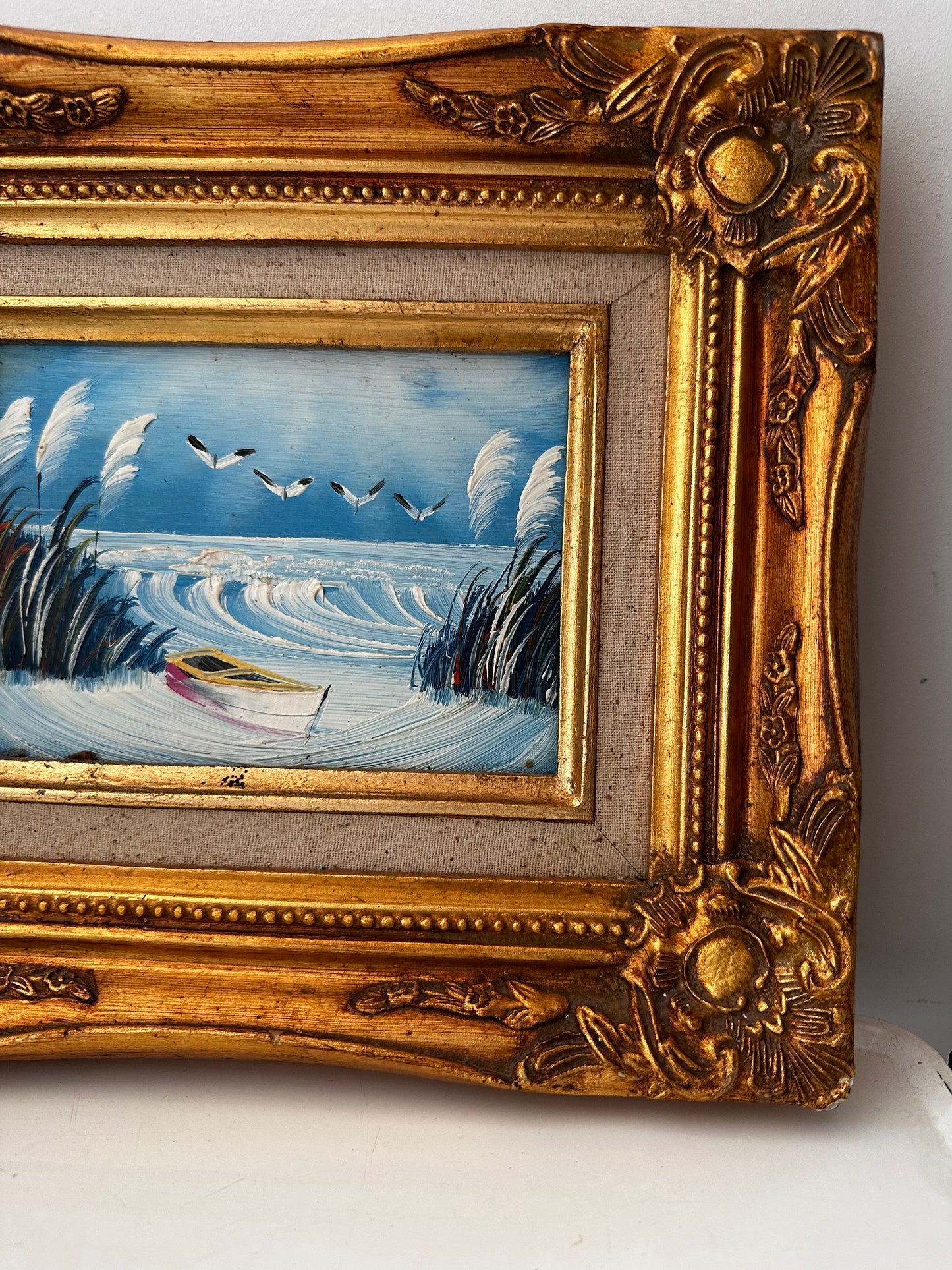 Barok lijstje met schilderijtje