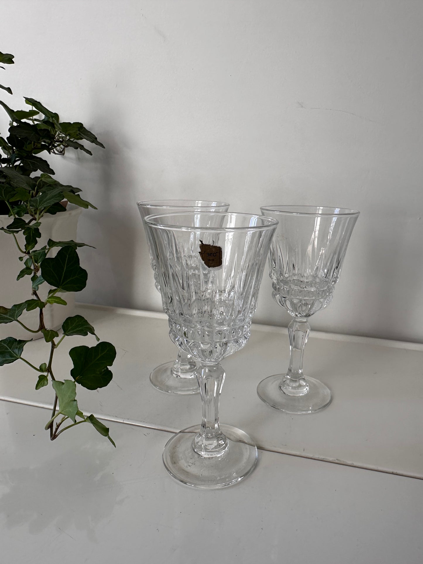 Cristal D’Argeus likeur glaasjes vintage