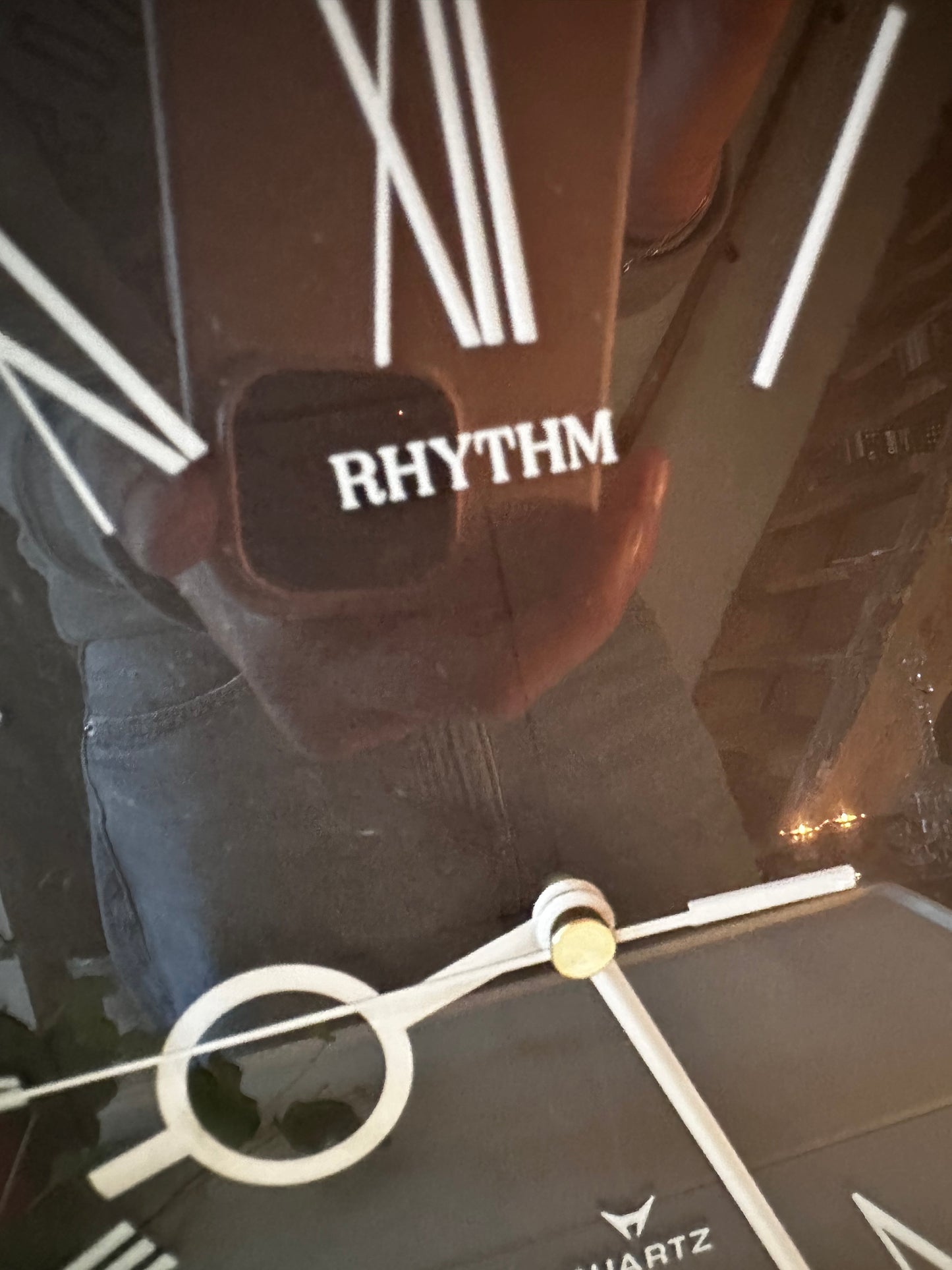 Rhythm Jaren 70/80 wandklok