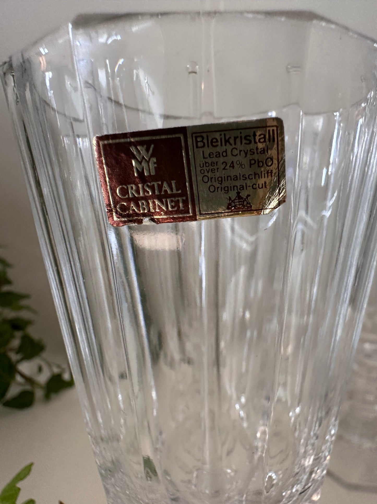 Set van 4 Irish Coffee glazen kristal