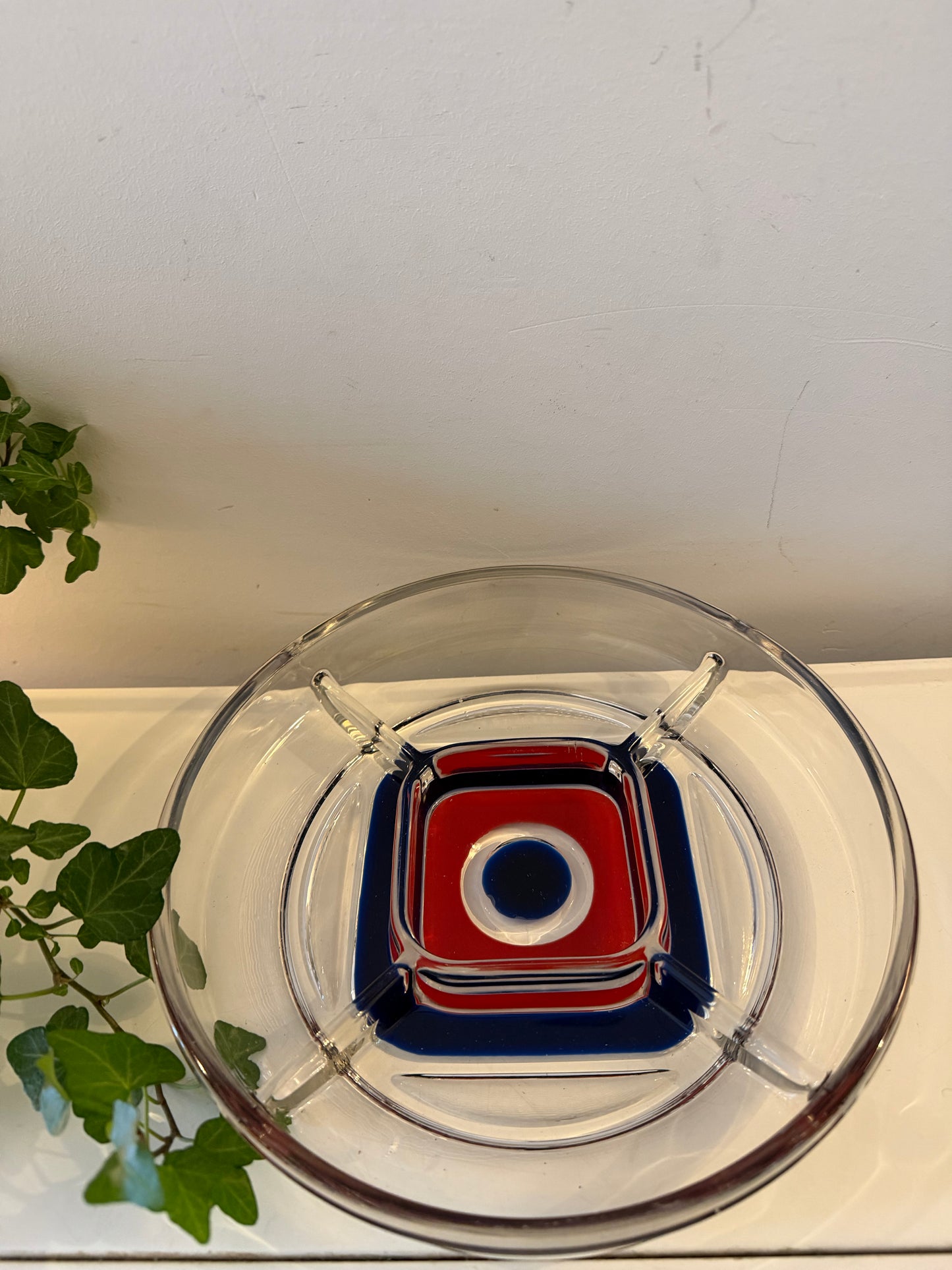 Walther glas pop art schaal