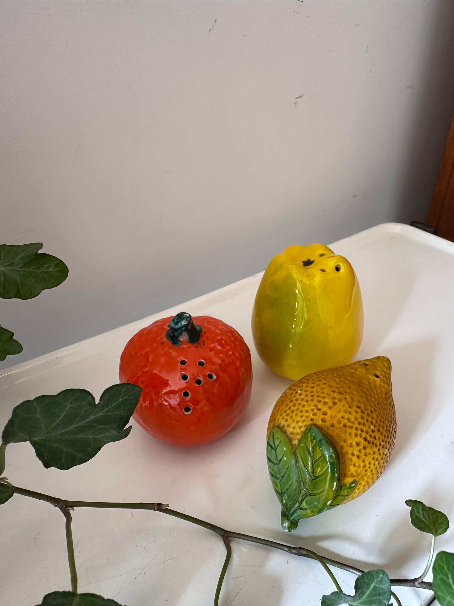 Fruit peper en zout potjes