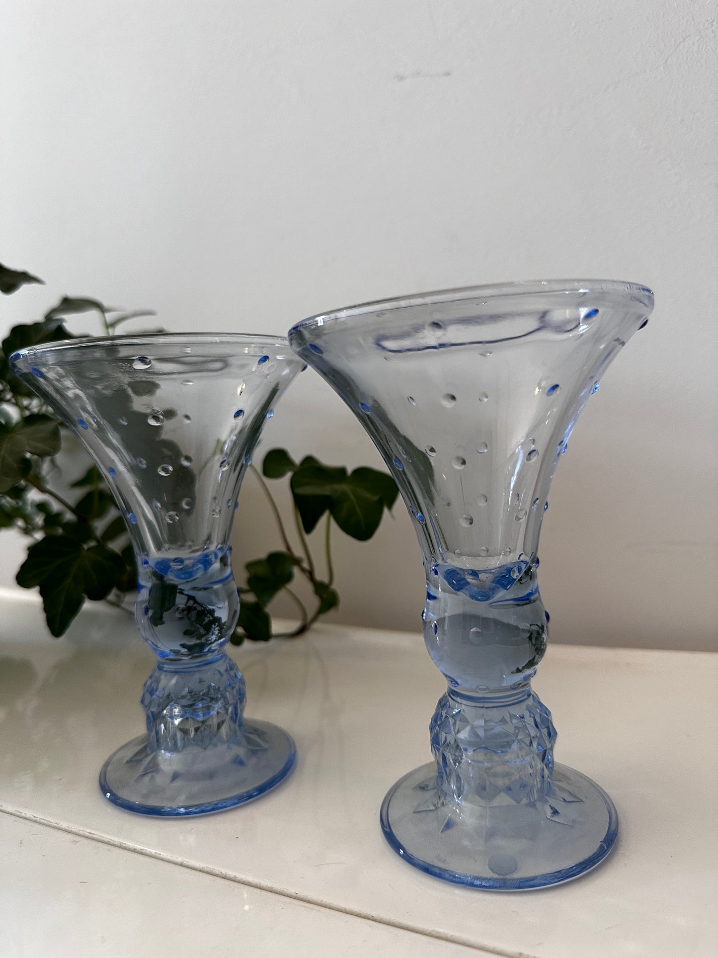 Set martini glazen persglas