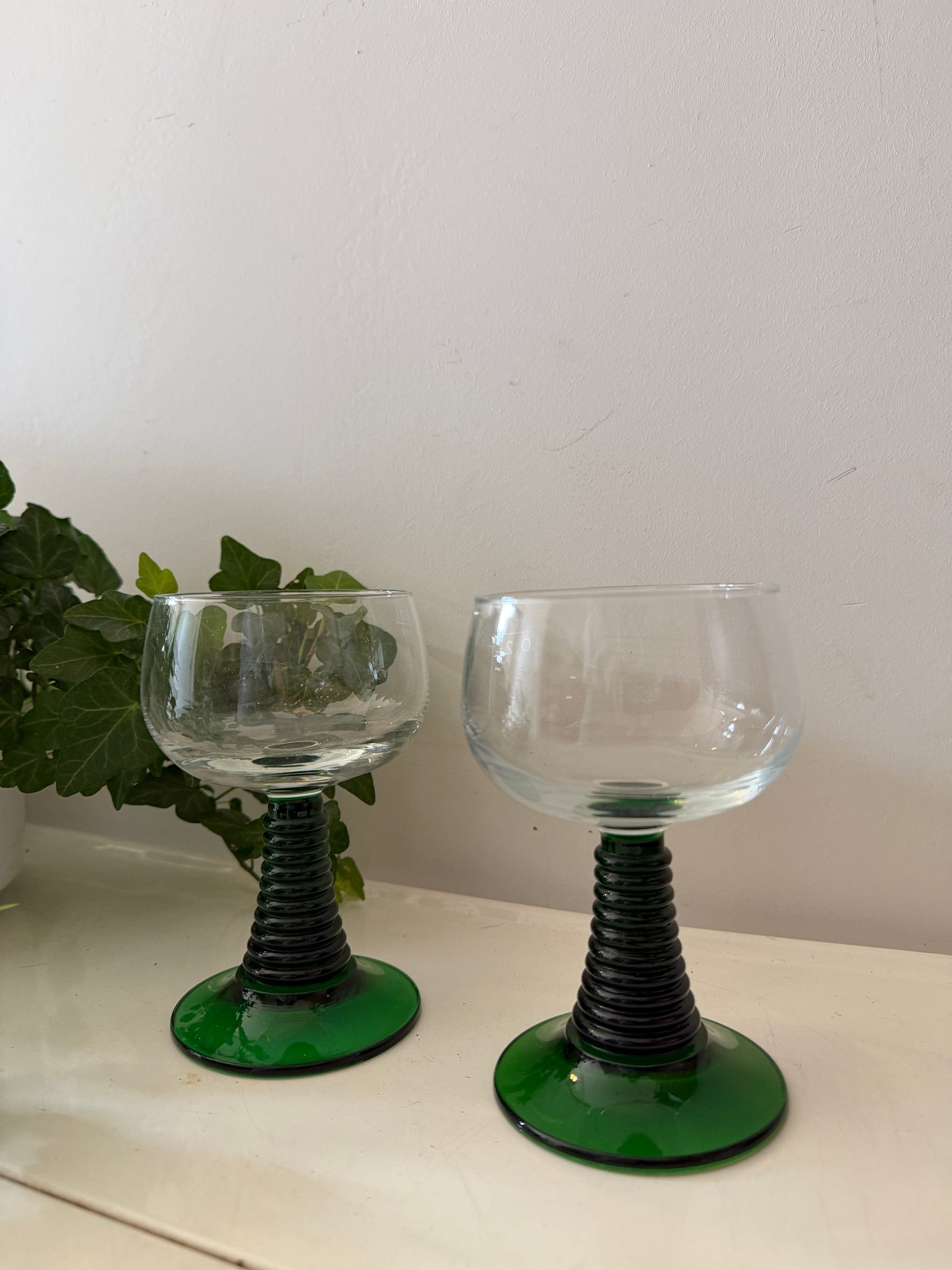 Set van 2 Roemer glazen 0,2 ltr