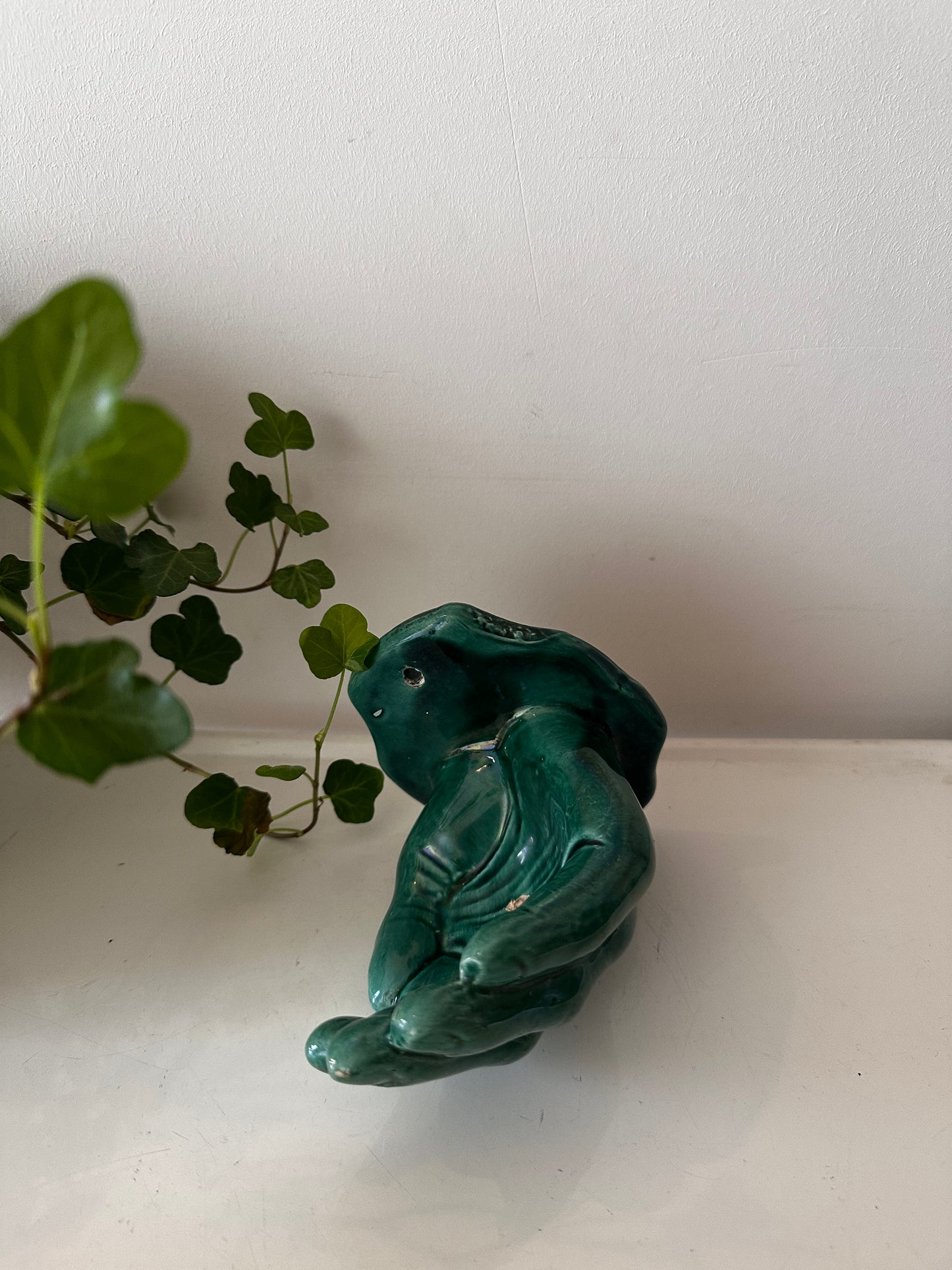 Keramieken vintage wandbakje