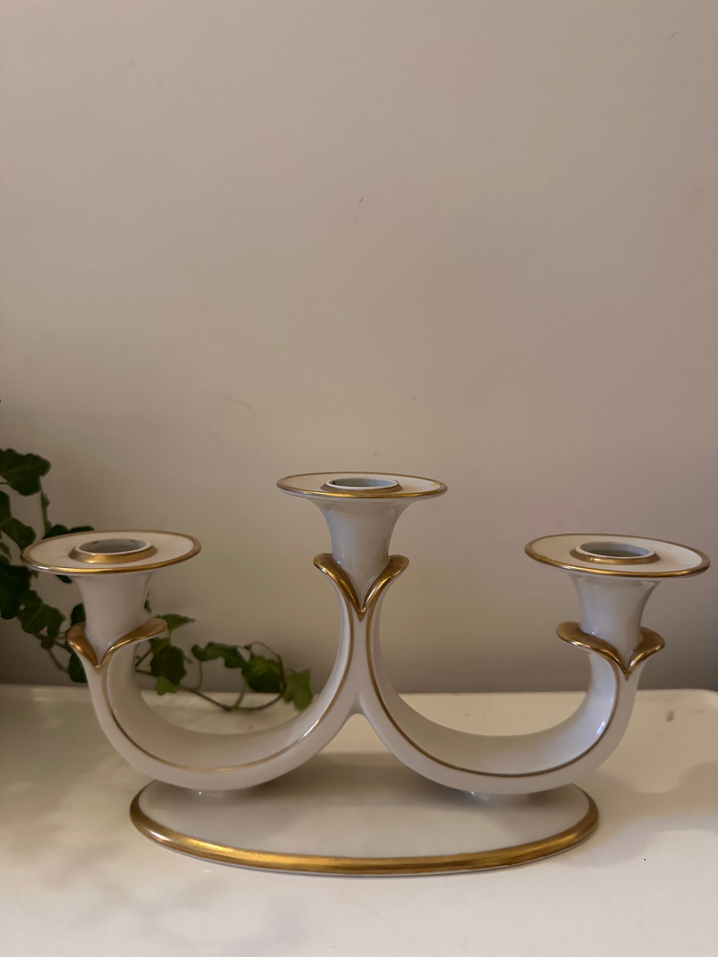 Eichenbach porseleinen kandelaar