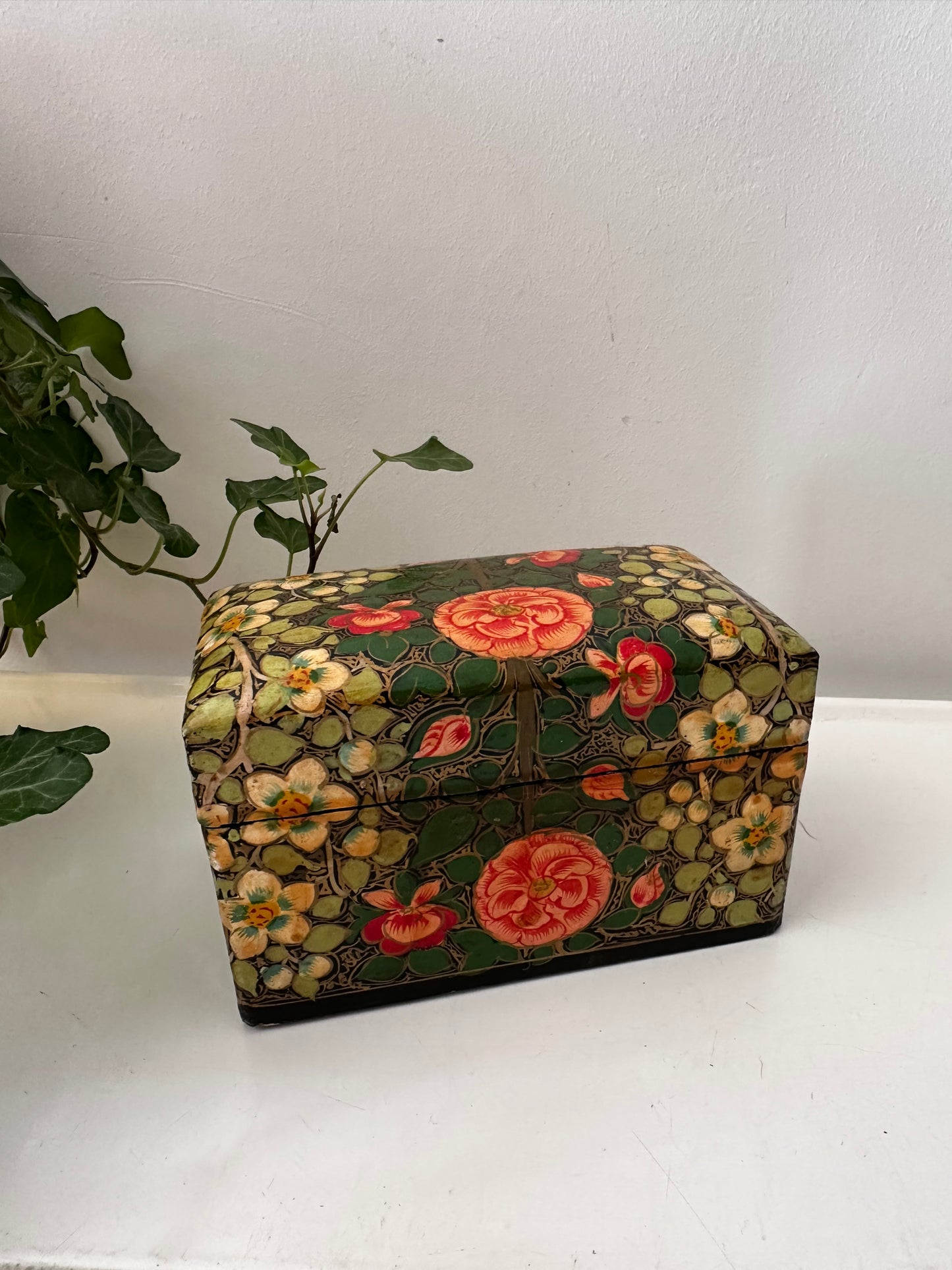 Vintage bewaardoosje sierdoosje