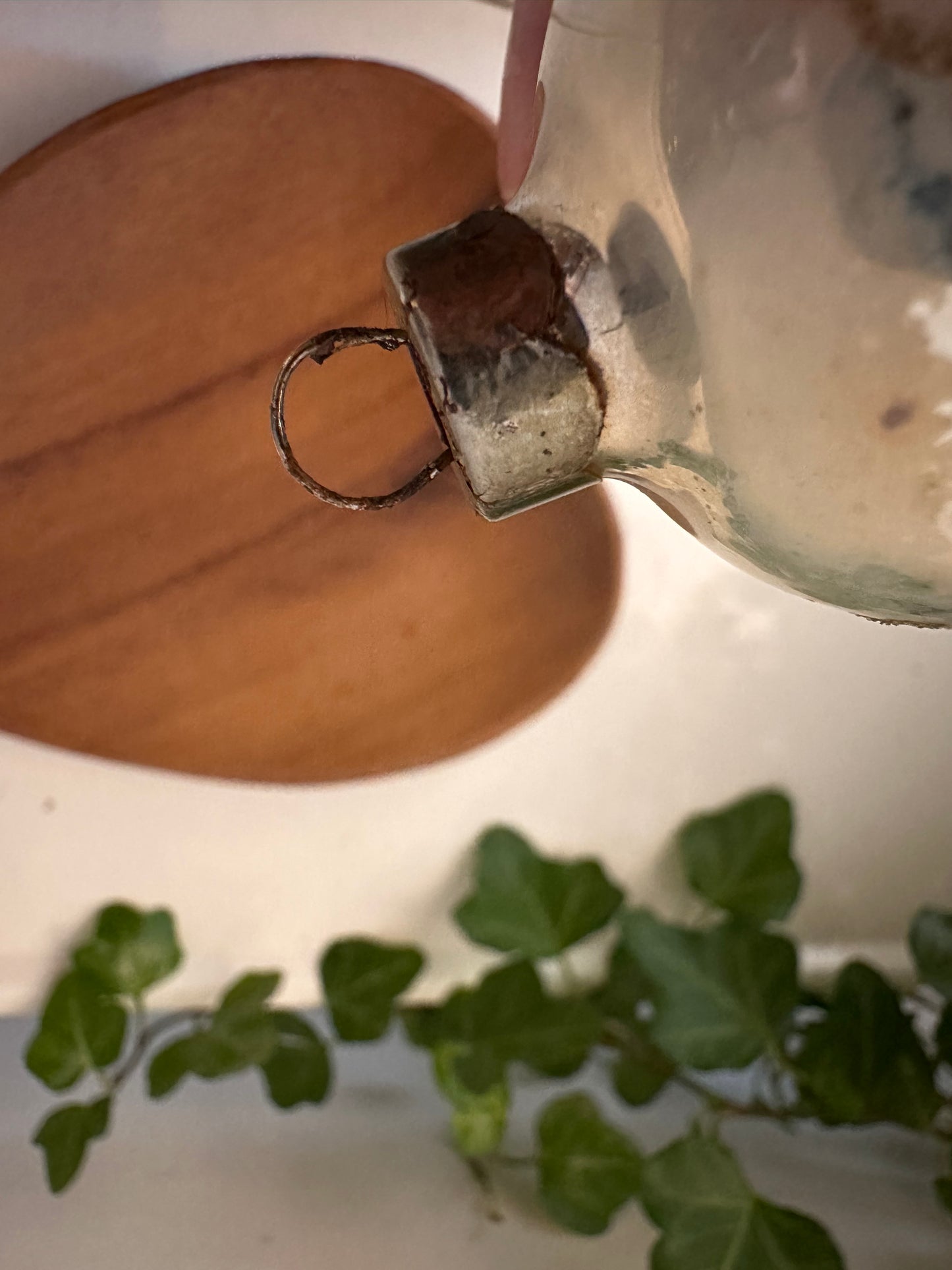 Vintage kerstbal jaren 50/60