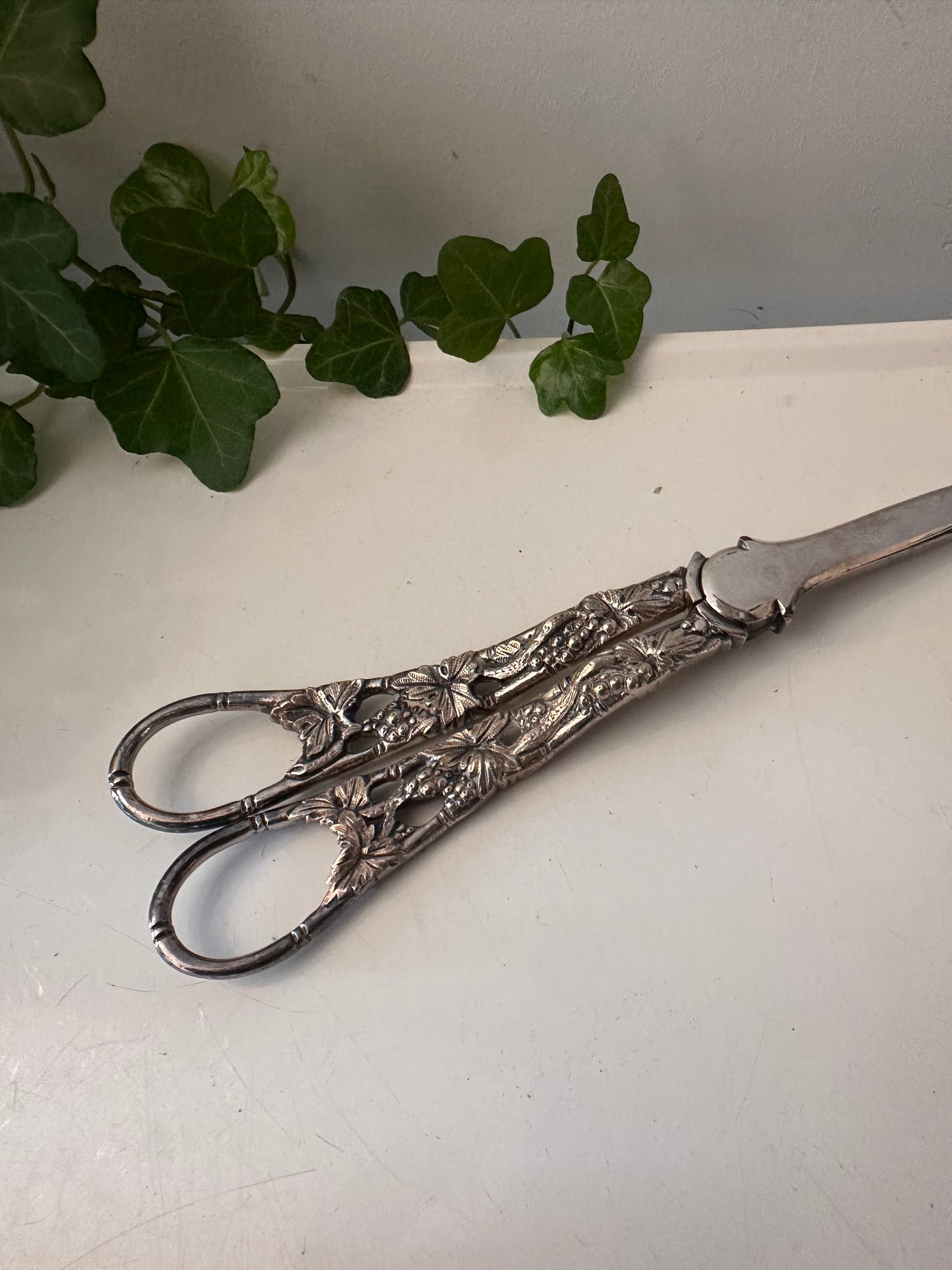 Serveertang jugendstil/ art nouveau