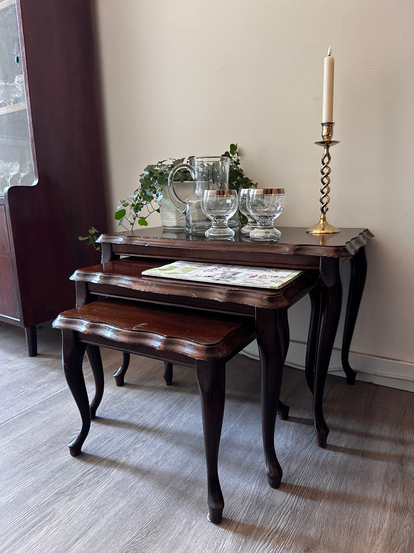 Nesting tables 3 bijzettafeltjes