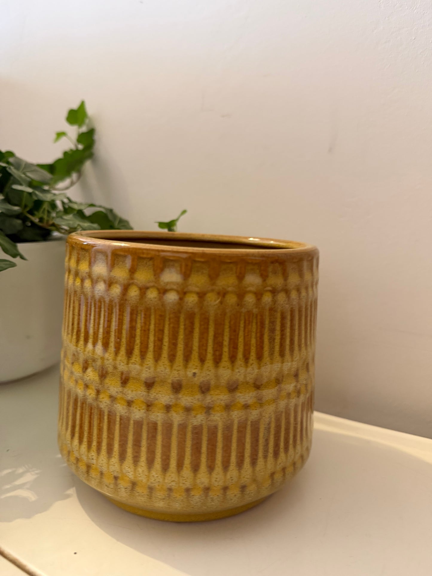 Jaren 70 Bloempot