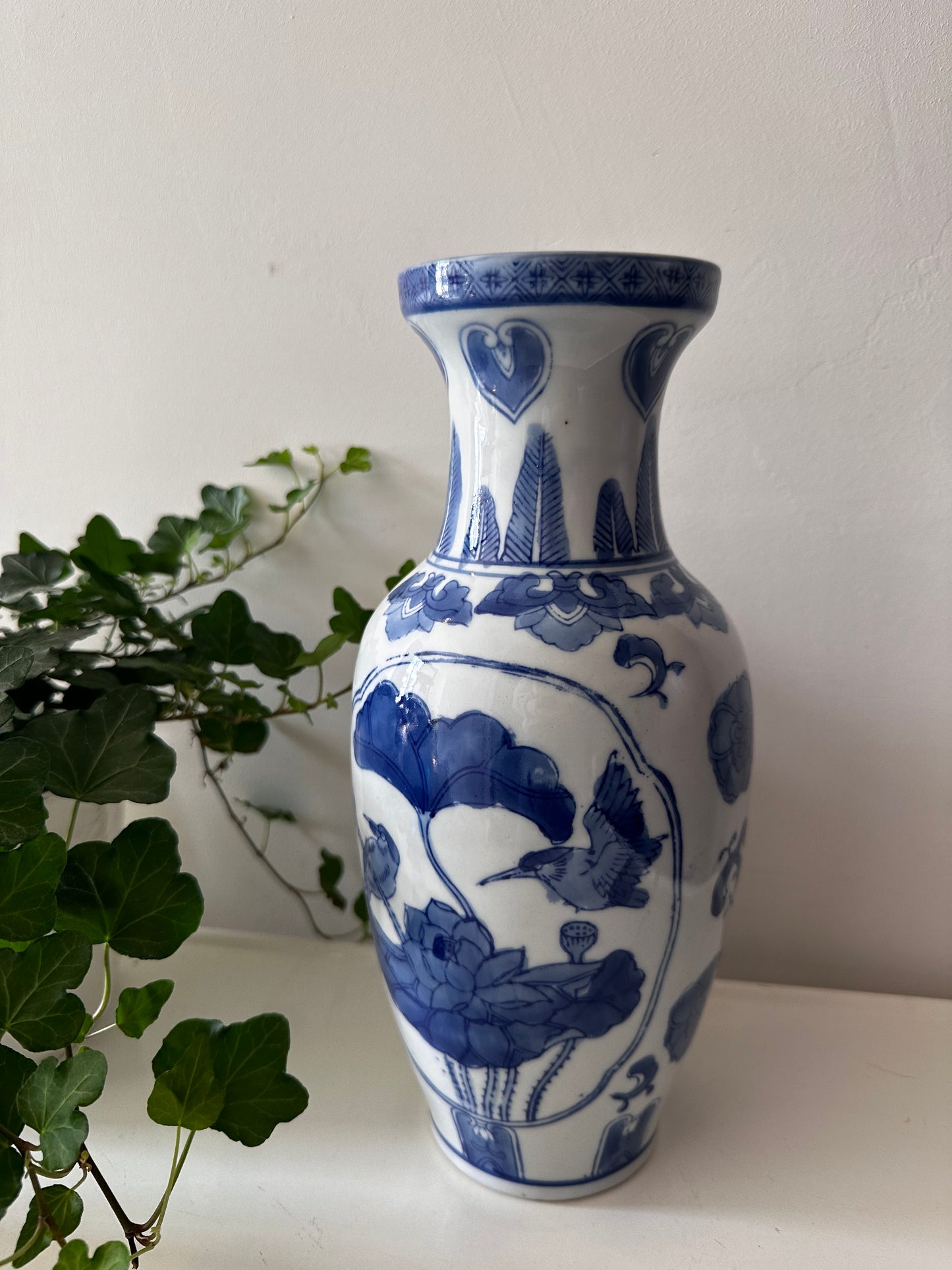 Porseleinen vintage Chinese vaas