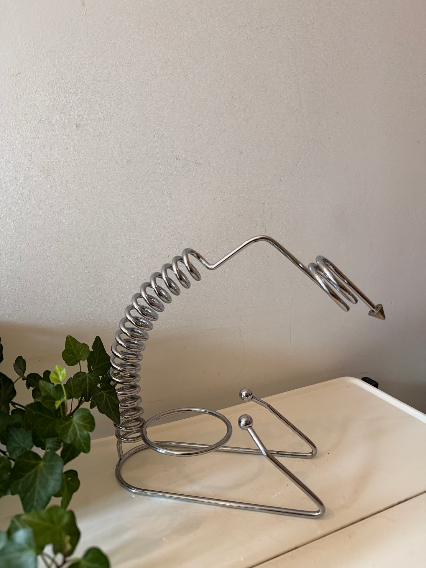 Chrome Wine Holder & Pourer