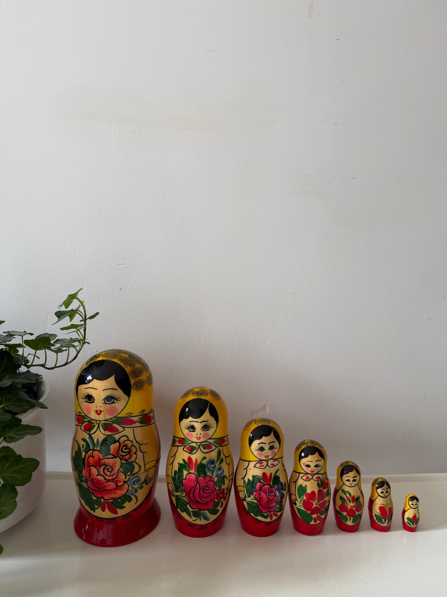 Matroesjka pop set van 7