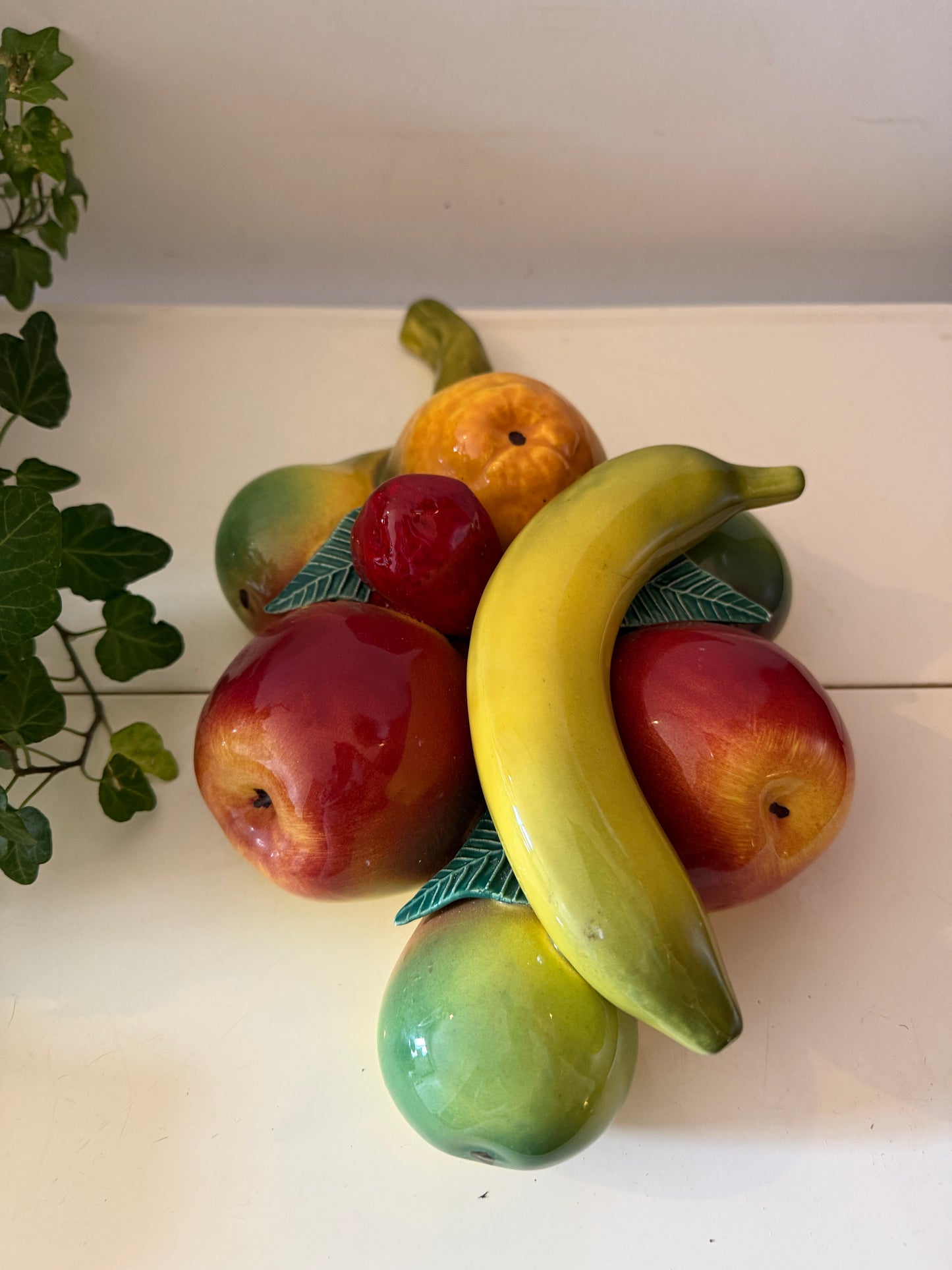 Keramieken wanddecoratie met fruit Italy