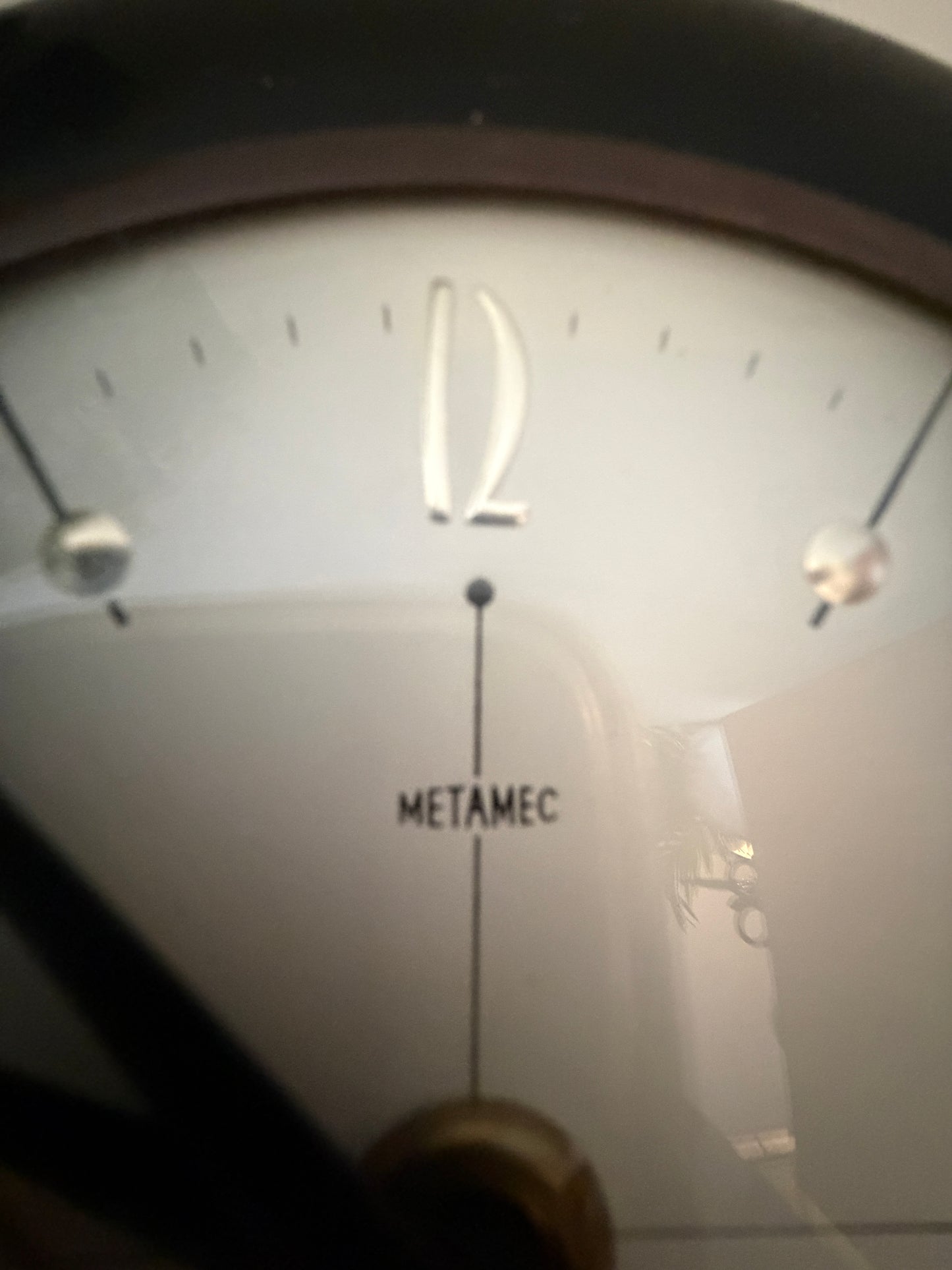 Metamec wandklok jaren 60
