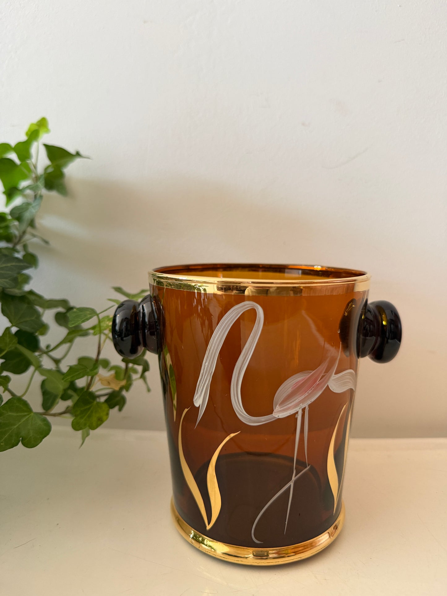Art Deco glazen IJsemmer