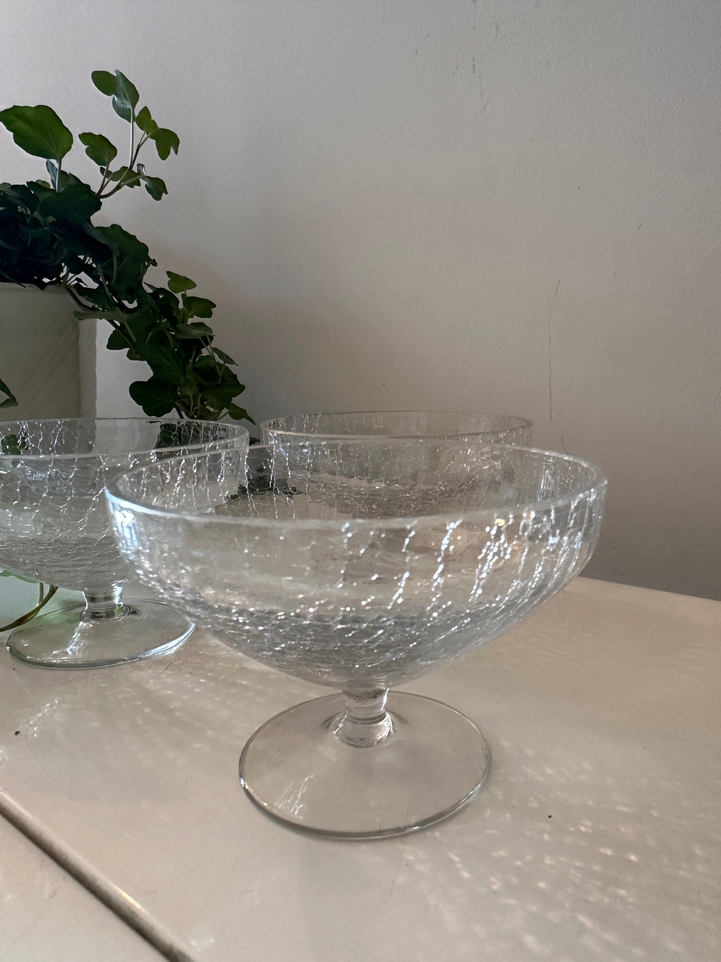 Set van 3 dessert schaaltjes