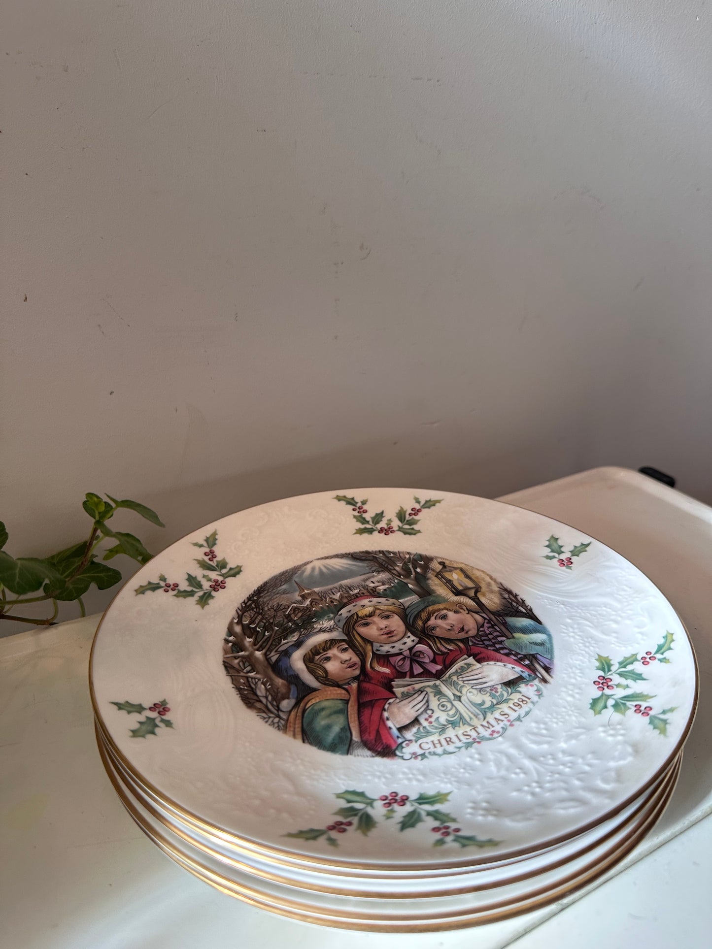 Set Royal Doulton Christmas Plates