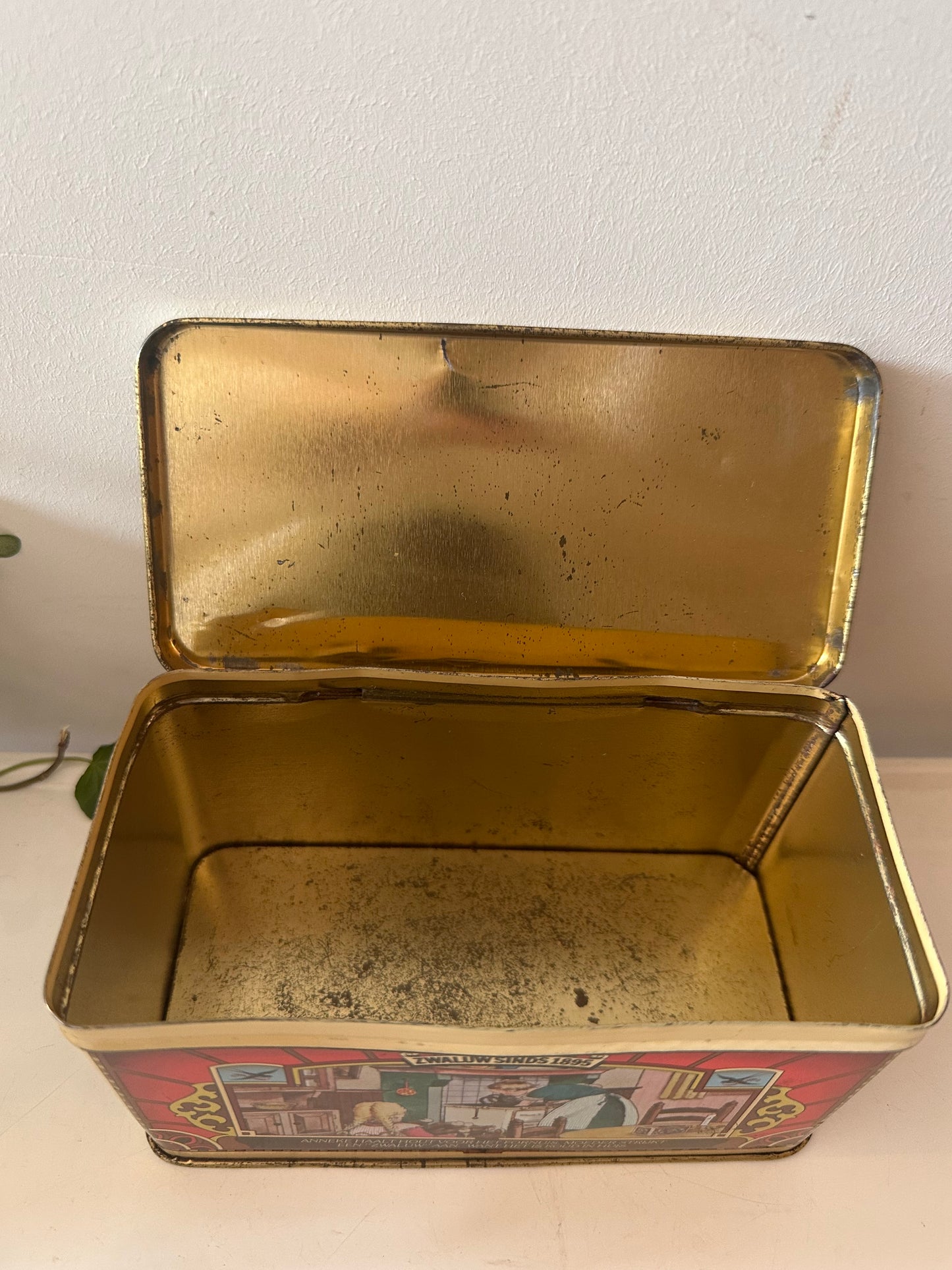 Blik vintage zwaluw lucifers