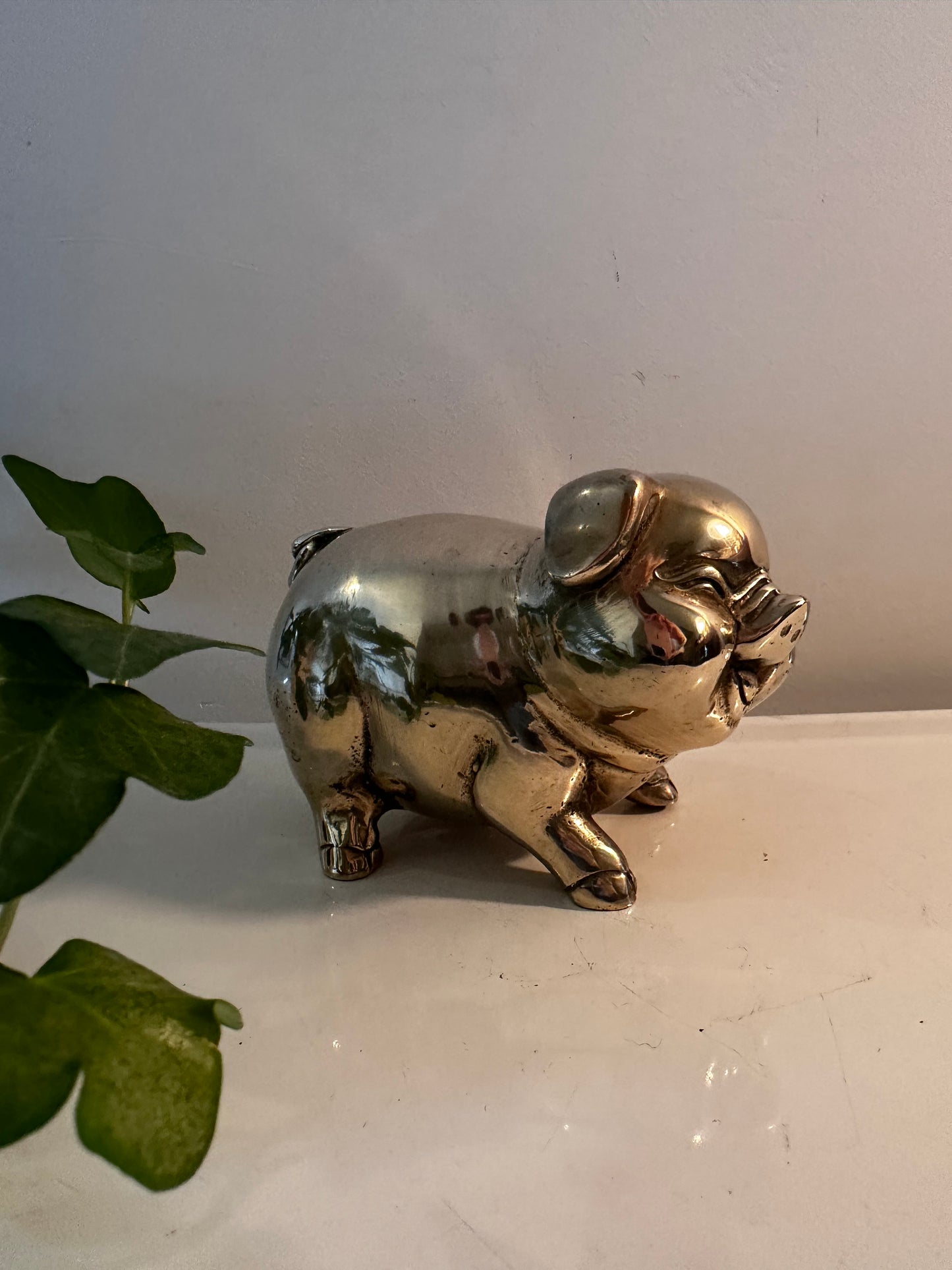 Messing vintage varkentje