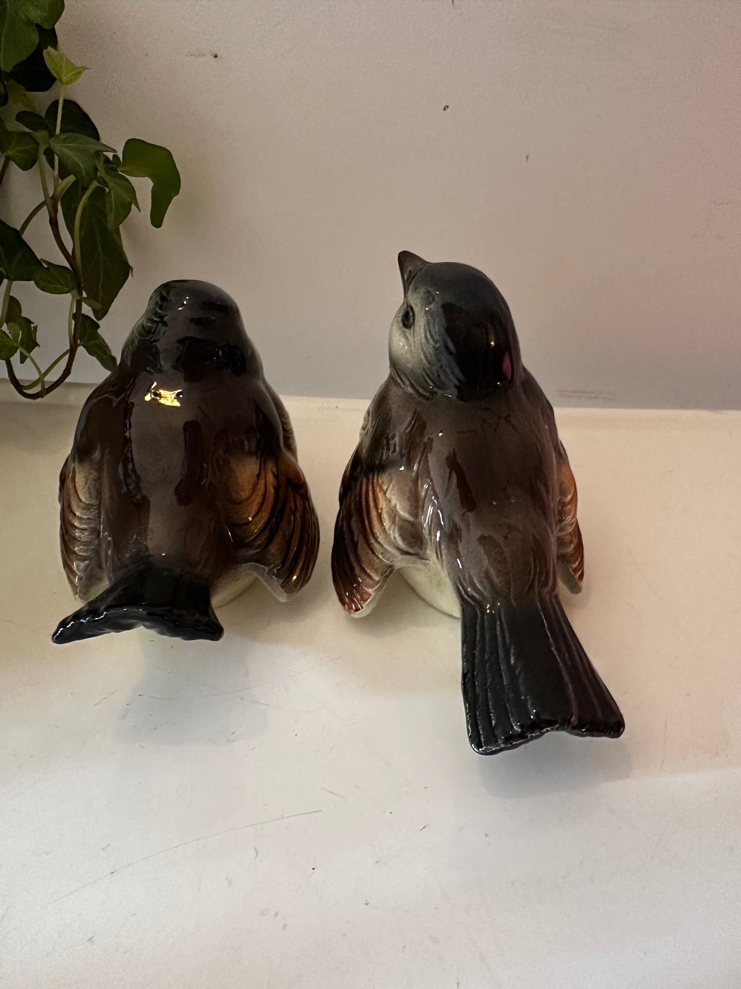 Set van 2 vogeltjes Goebels